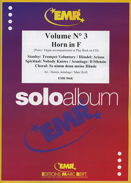 SOLO ALBUM VOLUME 03, SOLOS for Horn in F