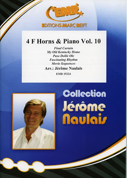 4 F HORNS & PIANO VOL. 10, SOLOS for Horn in F