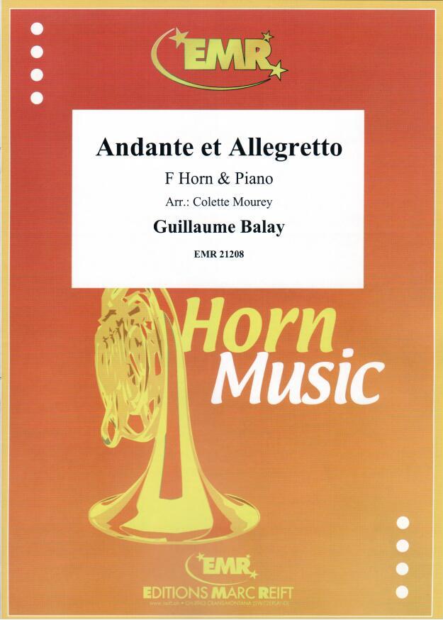 ANDANTE ET ALLEGRETTO, SOLOS for Horn in F