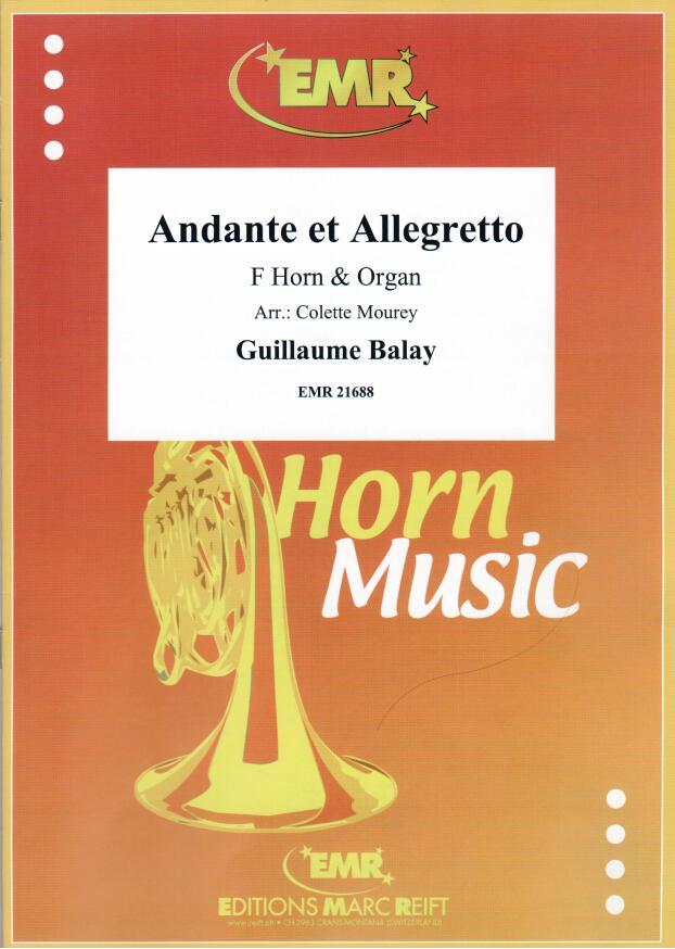 ANDANTE ET ALLEGRETTO, SOLOS for Horn in F