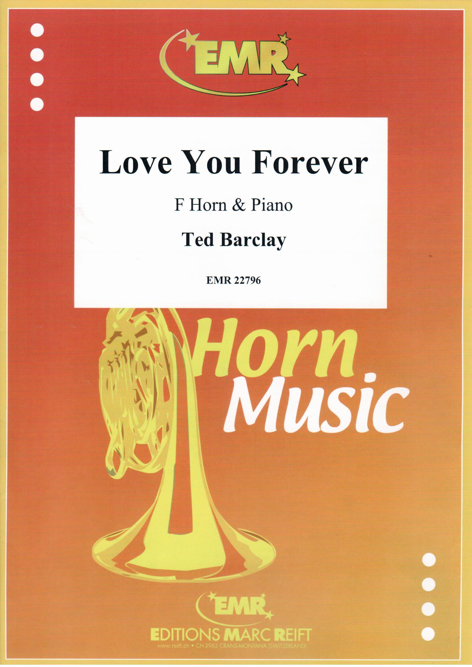 LOVE YOU FOREVER, SOLOS for Horn in F