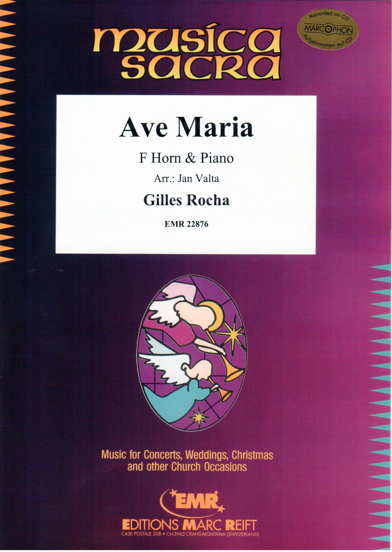 AVE MARIA, SOLOS for Horn in F