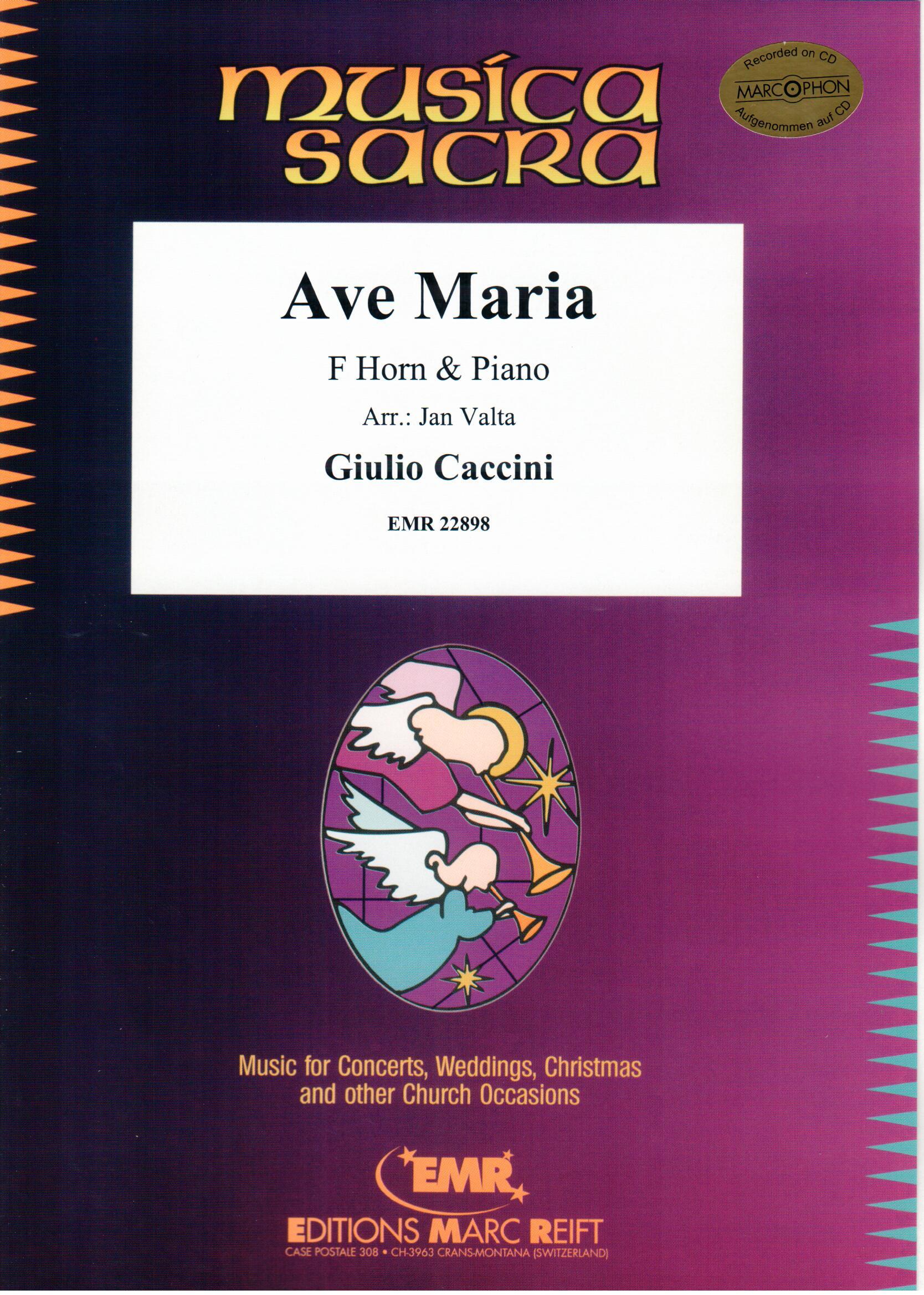 AVE MARIA, SOLOS for Horn in F