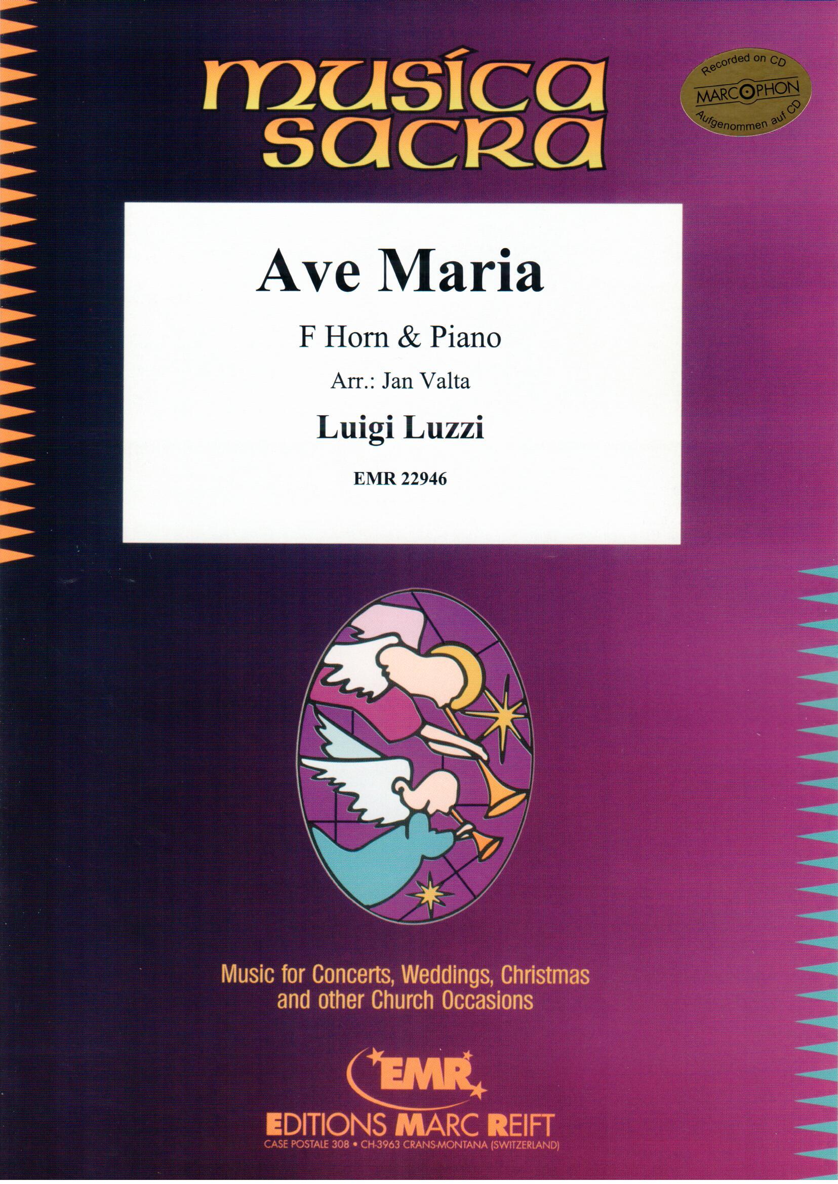 AVE MARIA, SOLOS for Horn in F