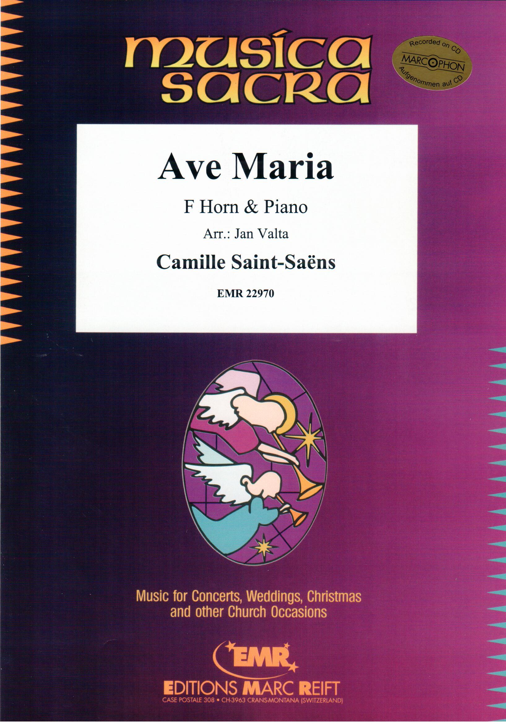 AVE MARIA, SOLOS for Horn in F