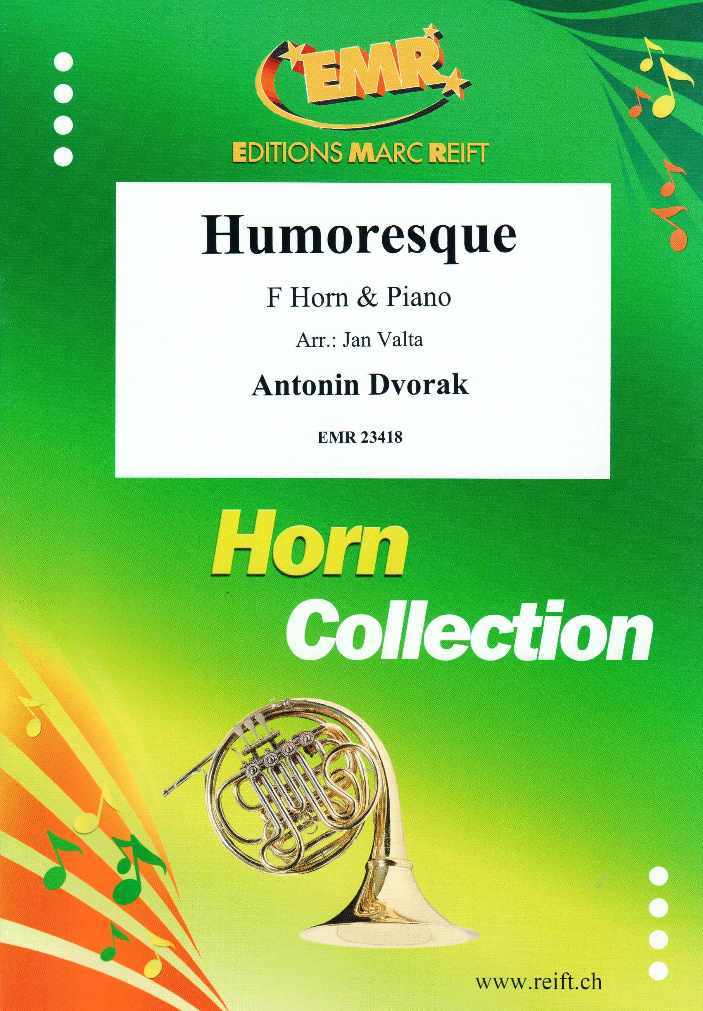 HUMORESQUE, SOLOS for Horn in F