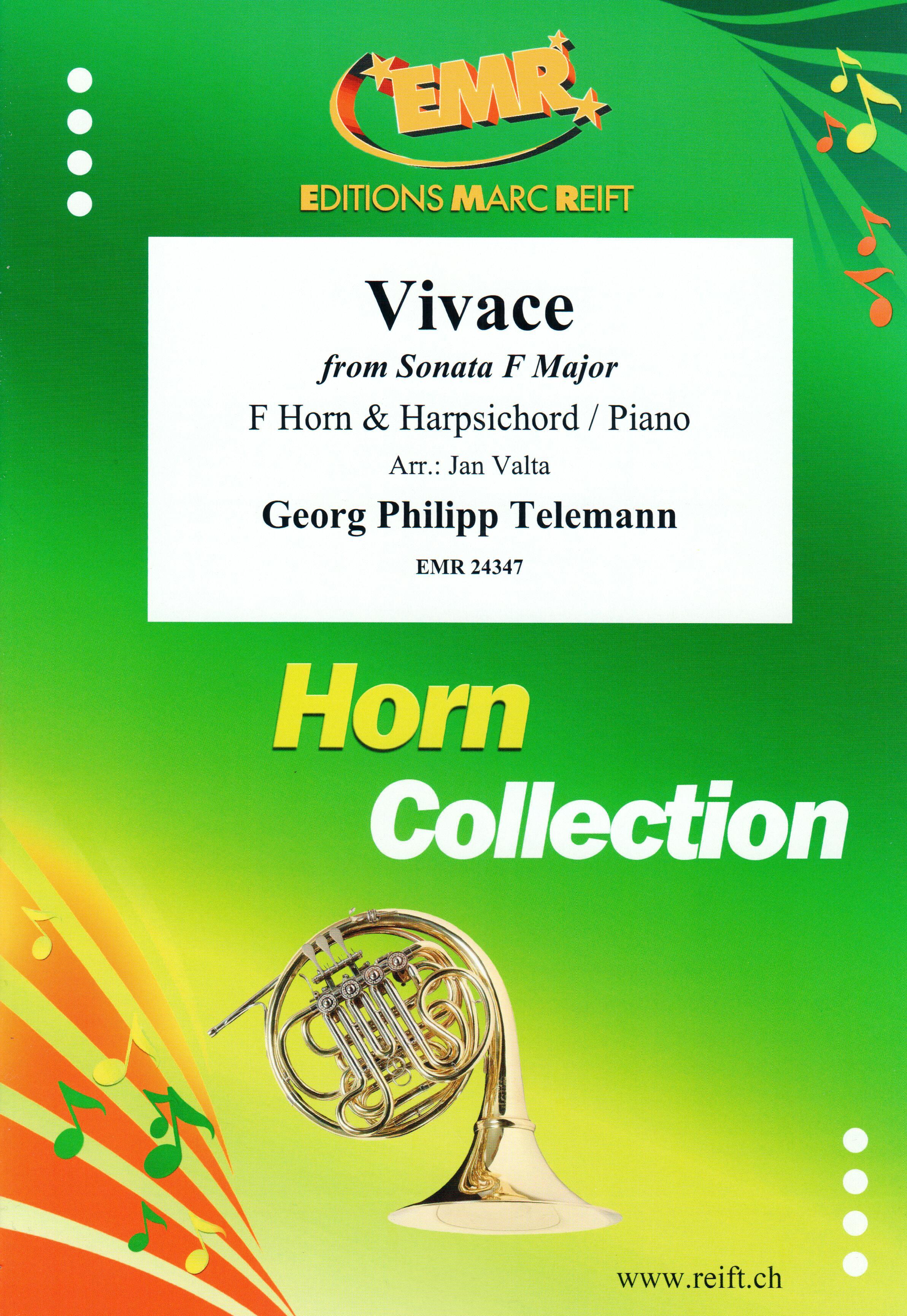 VIVACE, SOLOS for Horn in F