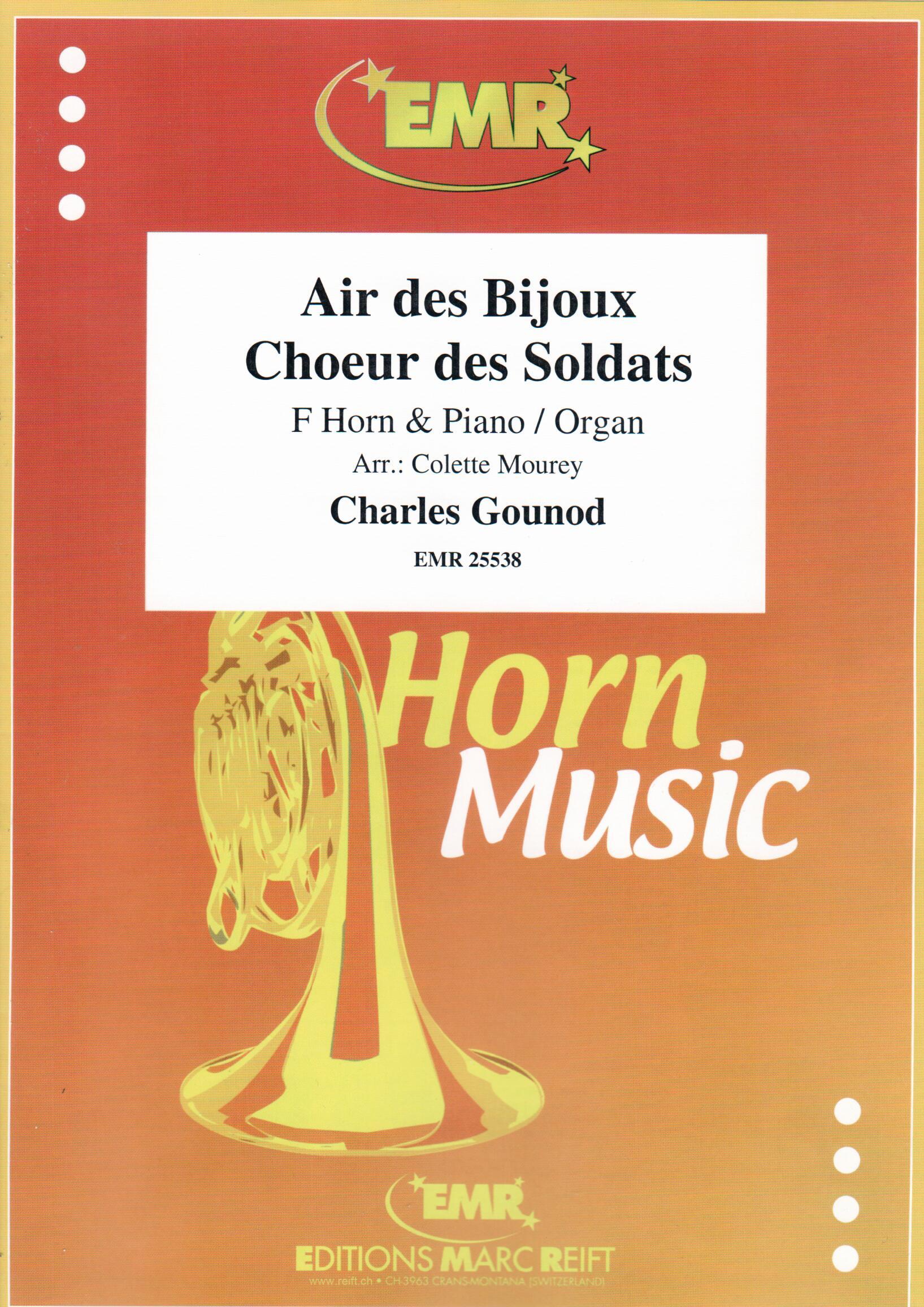 AIR DES BIJOUX / CHOEUR DES SOLDATS, SOLOS for Horn in F