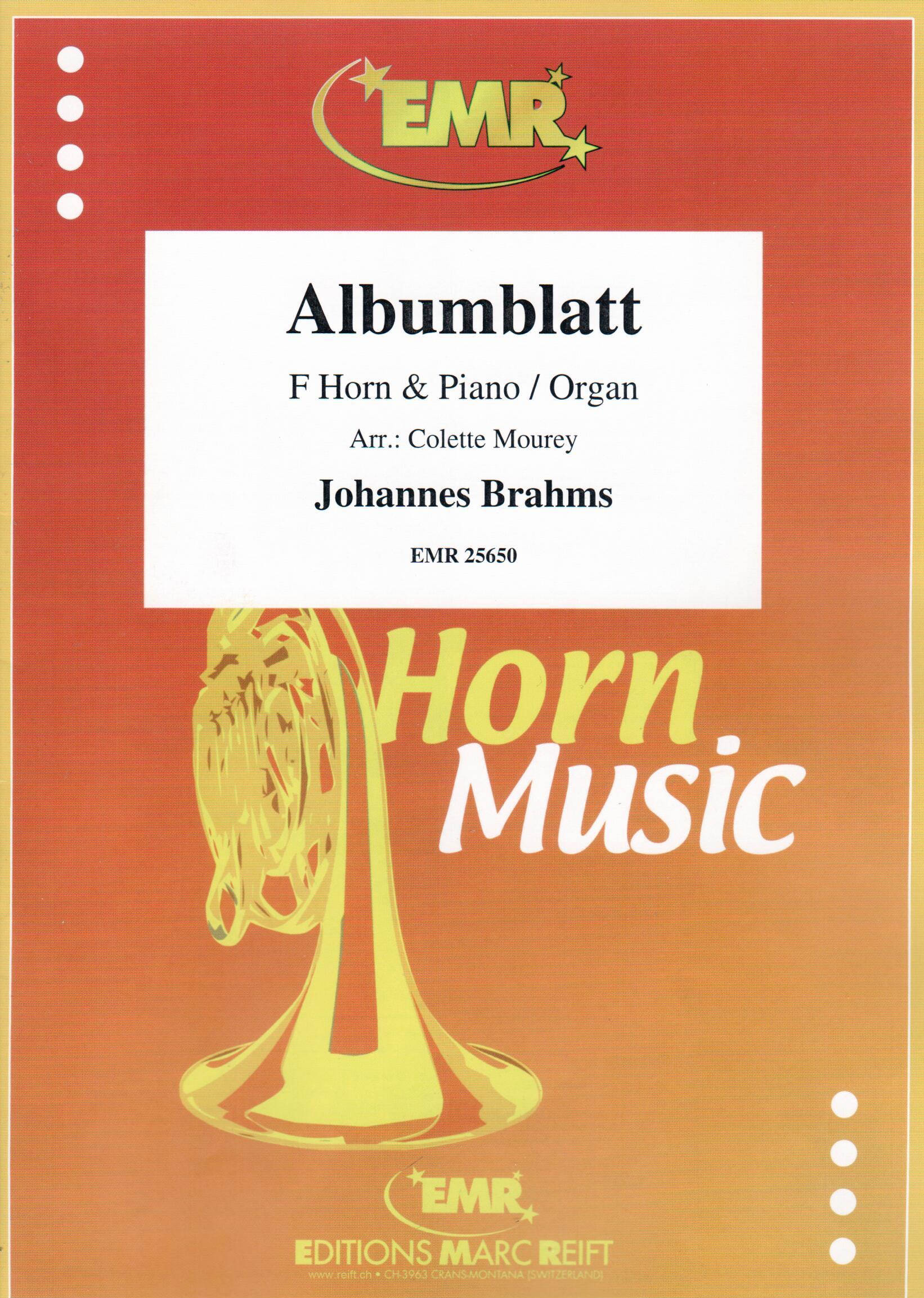 ALBUMBLATT, SOLOS for Horn in F