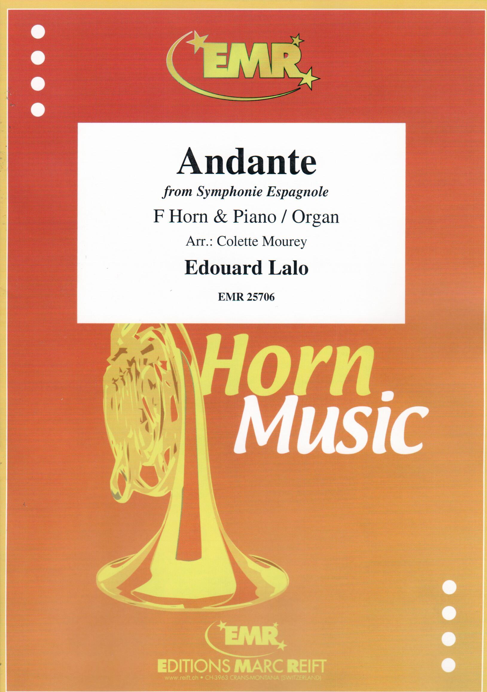 ANDANTE, SOLOS for Horn in F