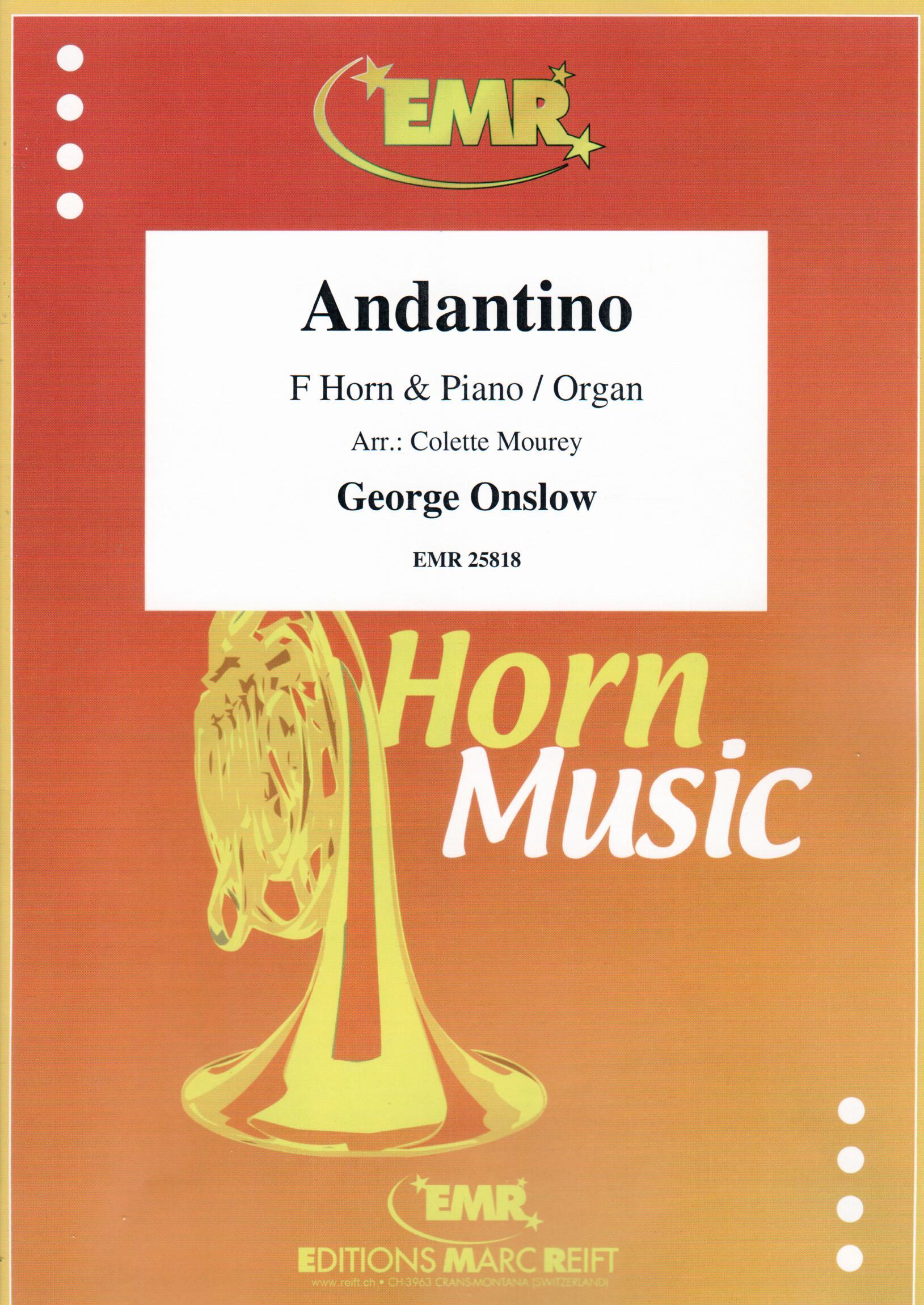 ANDANTINO, SOLOS for Horn in F