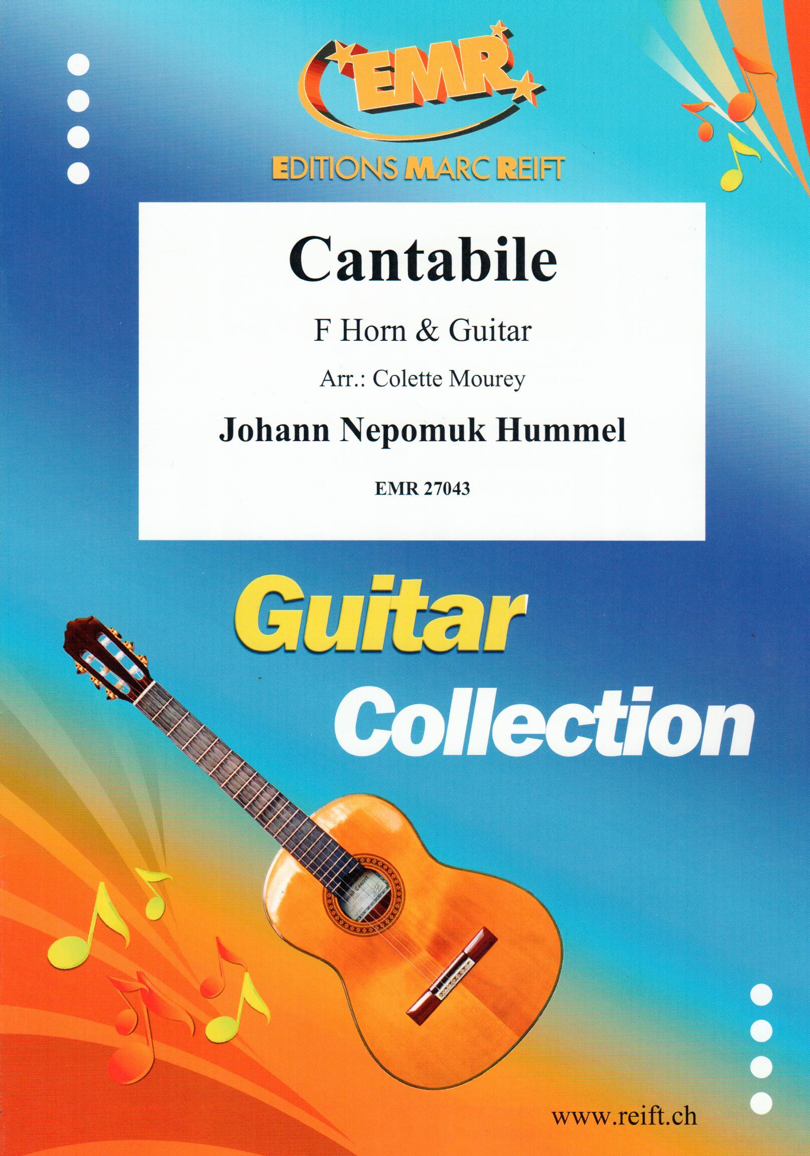 CANTABILE, SOLOS for Horn in F