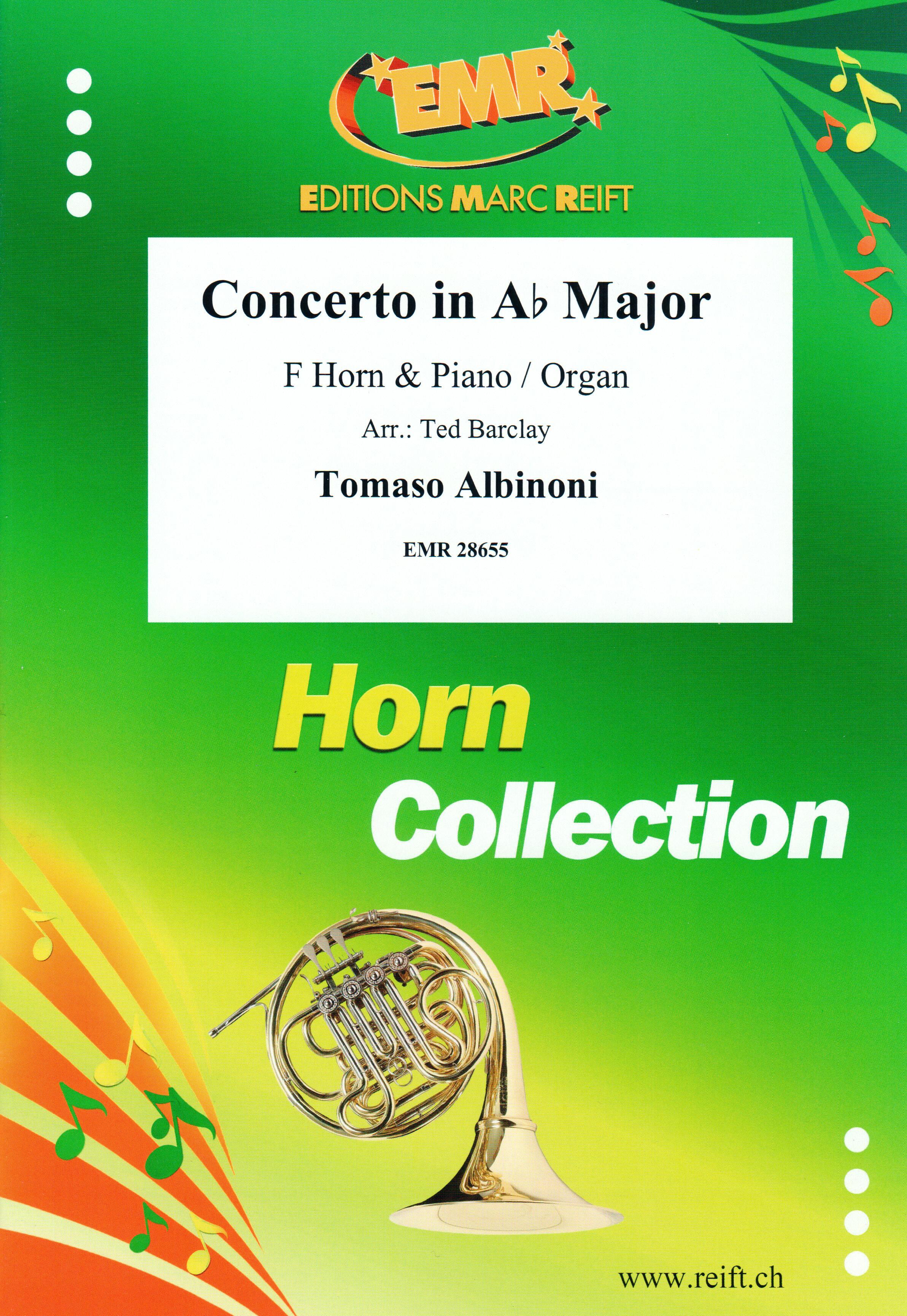 CONCERTO IN AB MAJOR, SOLOS for Horn in F