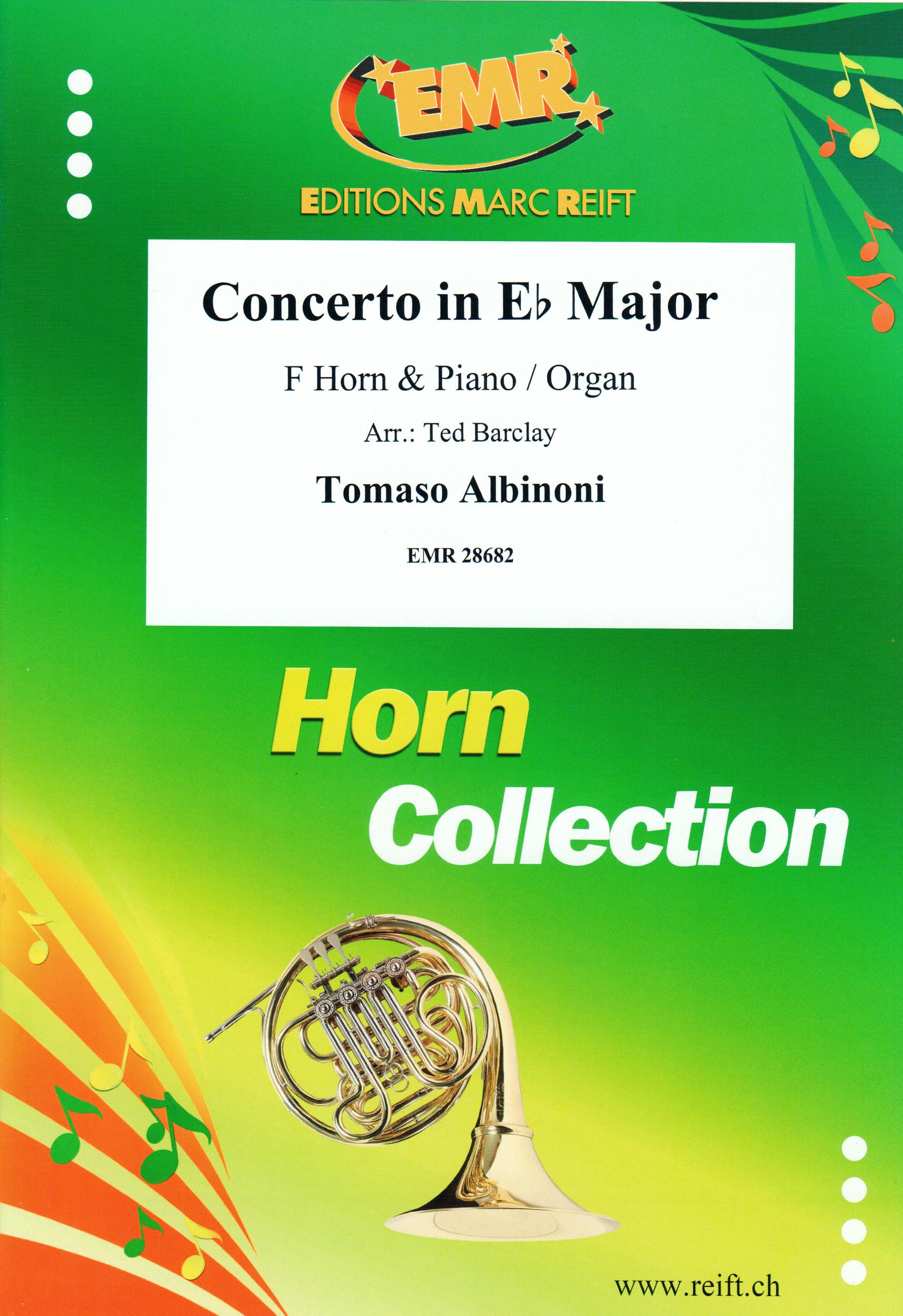 CONCERTO IN EB MAJOR, SOLOS for Horn in F