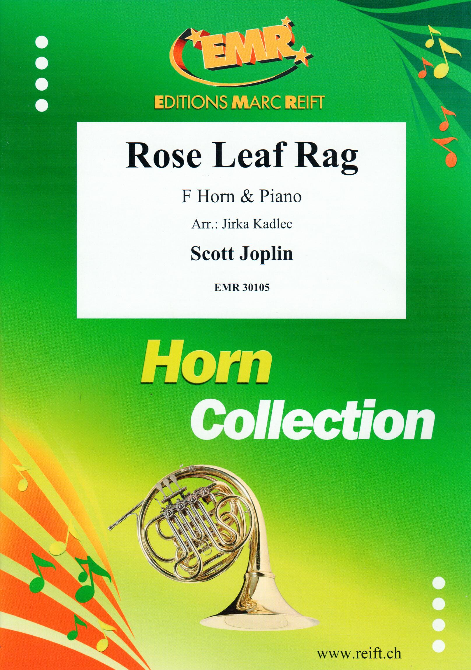 ROSE LEAF RAG, SOLOS for Horn in F