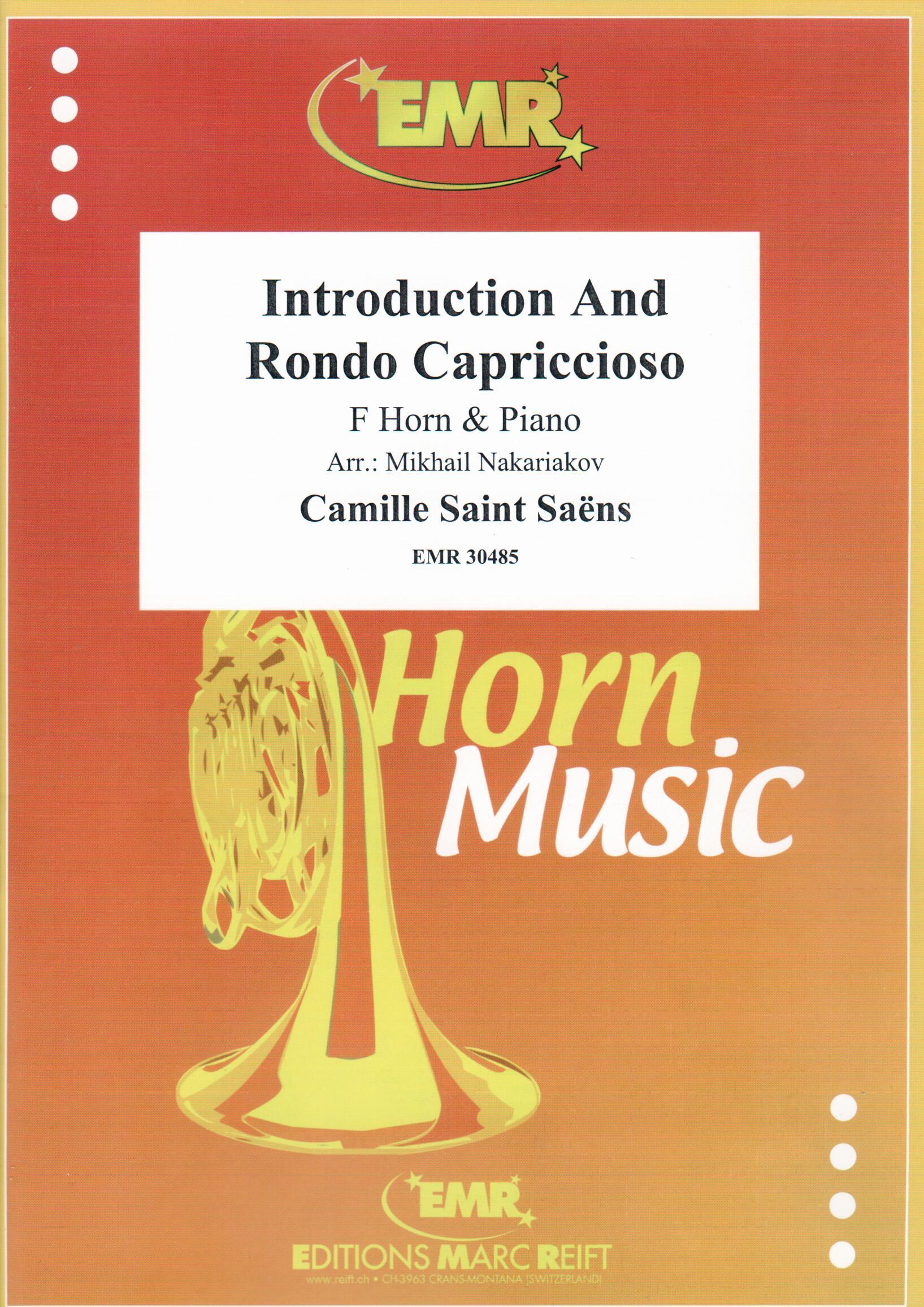 INTRODUCTION AND RONDO CAPRICCIOSO, SOLOS for Horn in F