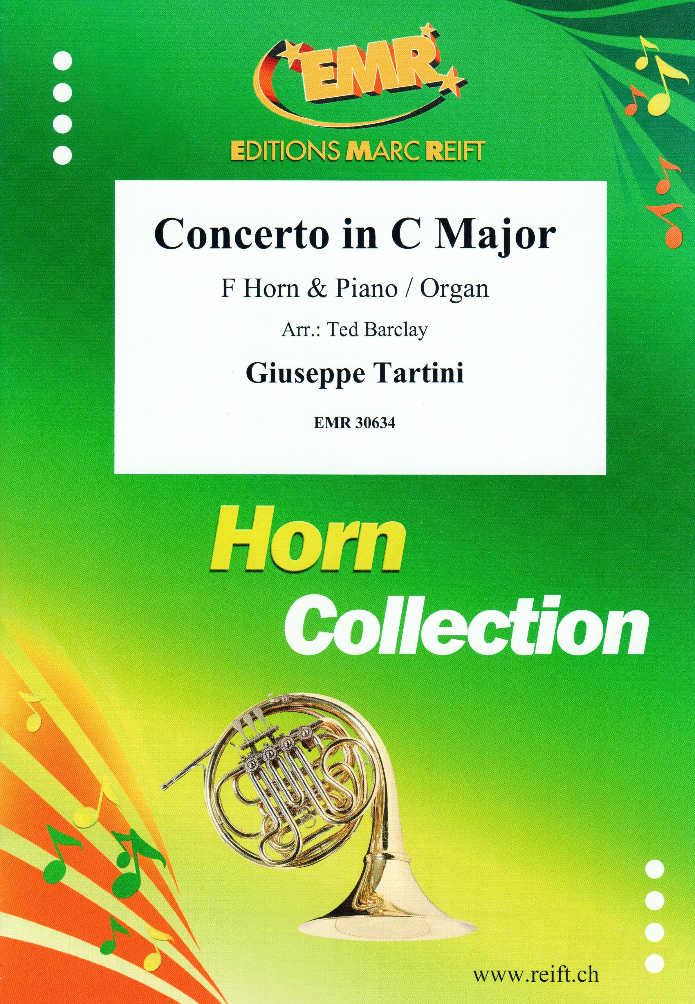 CONCERTO IN C MAJOR, SOLOS for Horn in F