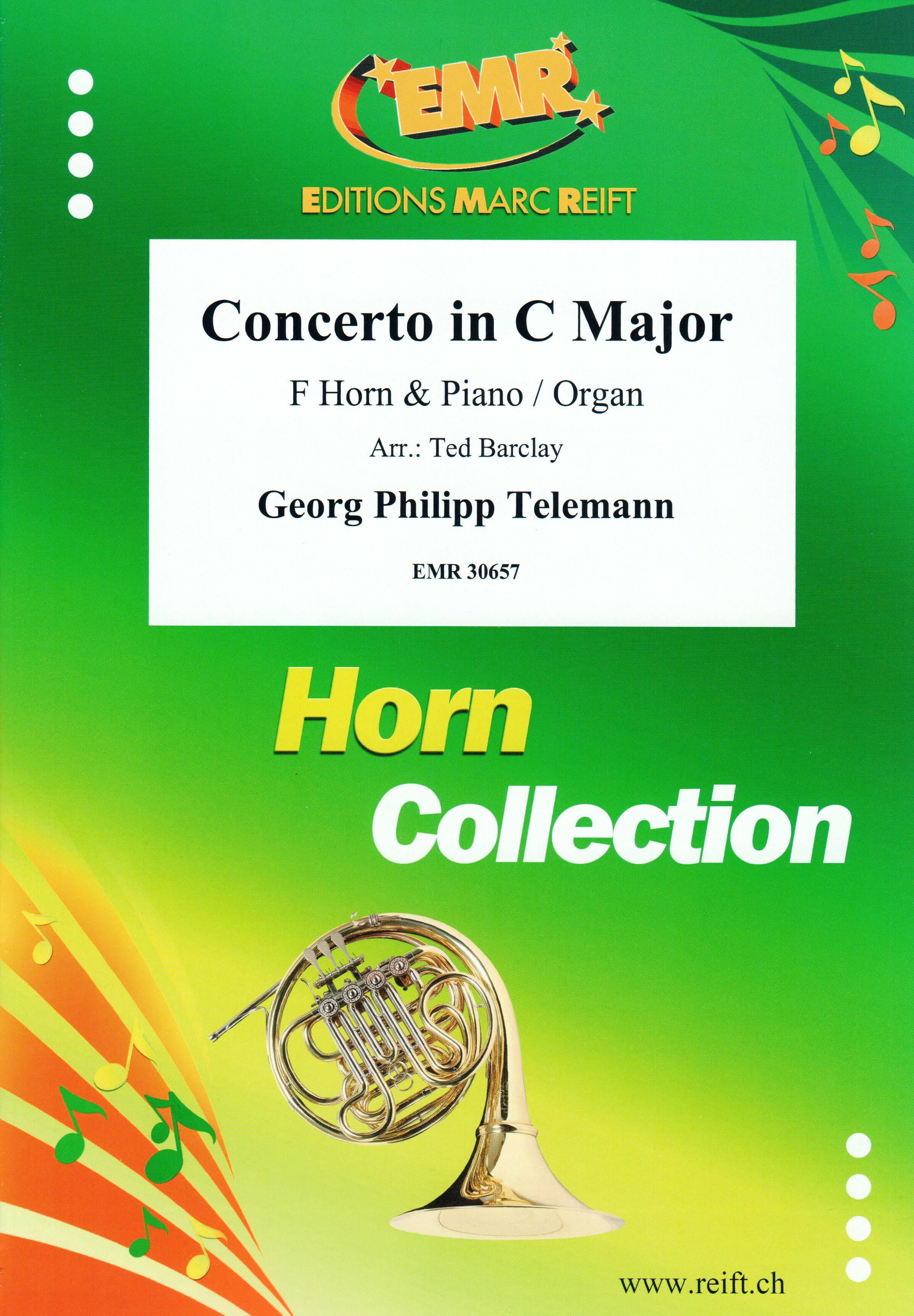 CONCERTO IN C MAJOR, SOLOS for Horn in F