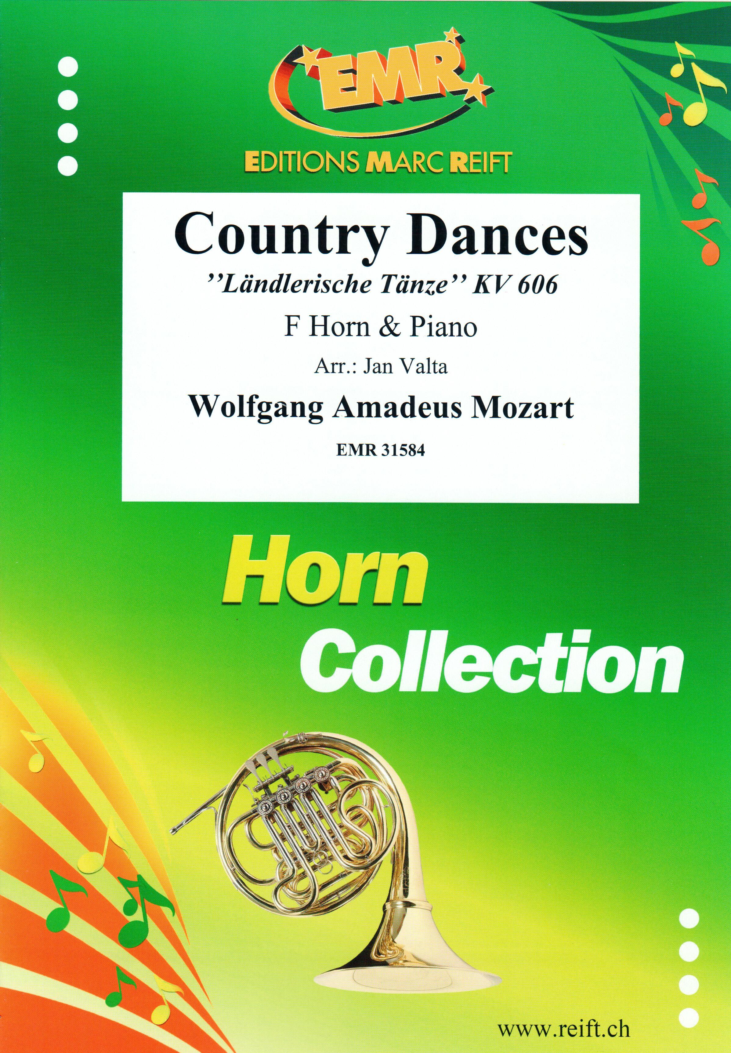 COUNTRY DANCES, SOLOS for Horn in F