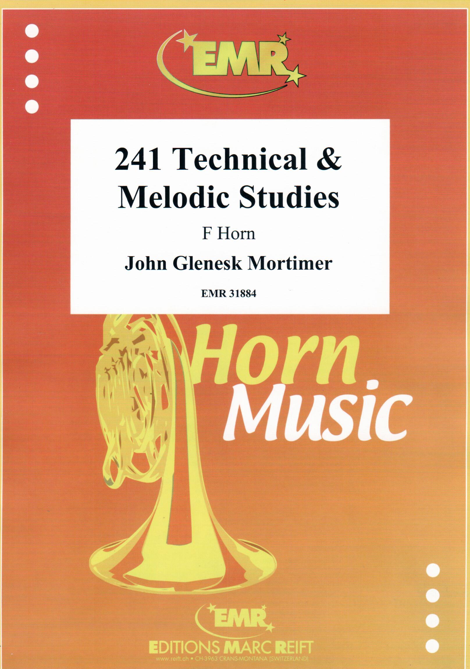 241 TECHNICAL & MELODIC STUDIES, SOLOS for Horn in F