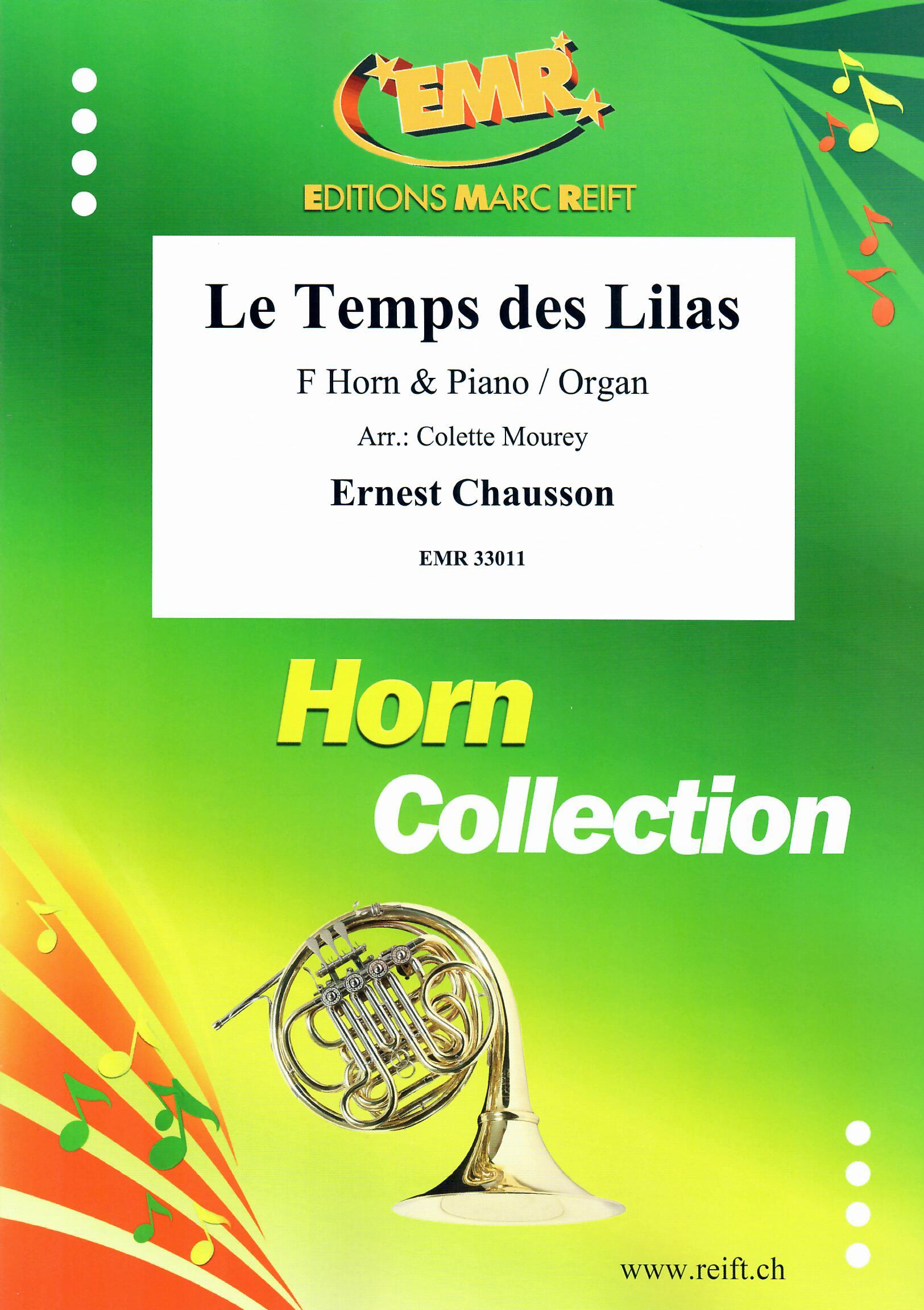 LE TEMPS DES LILAS, SOLOS for Horn in F