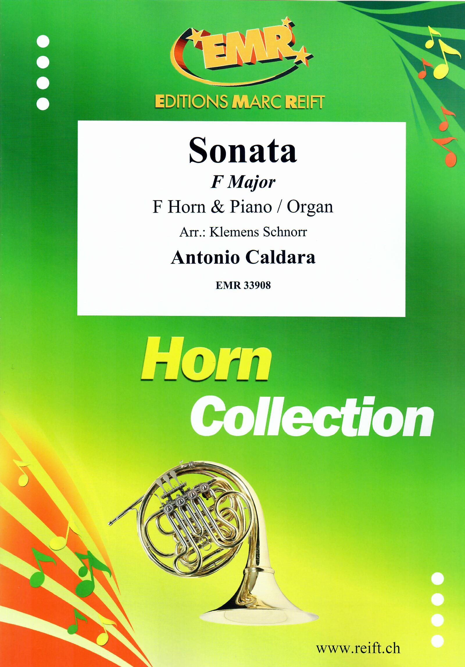 SONATA F MAJOR, SOLOS for Horn in F