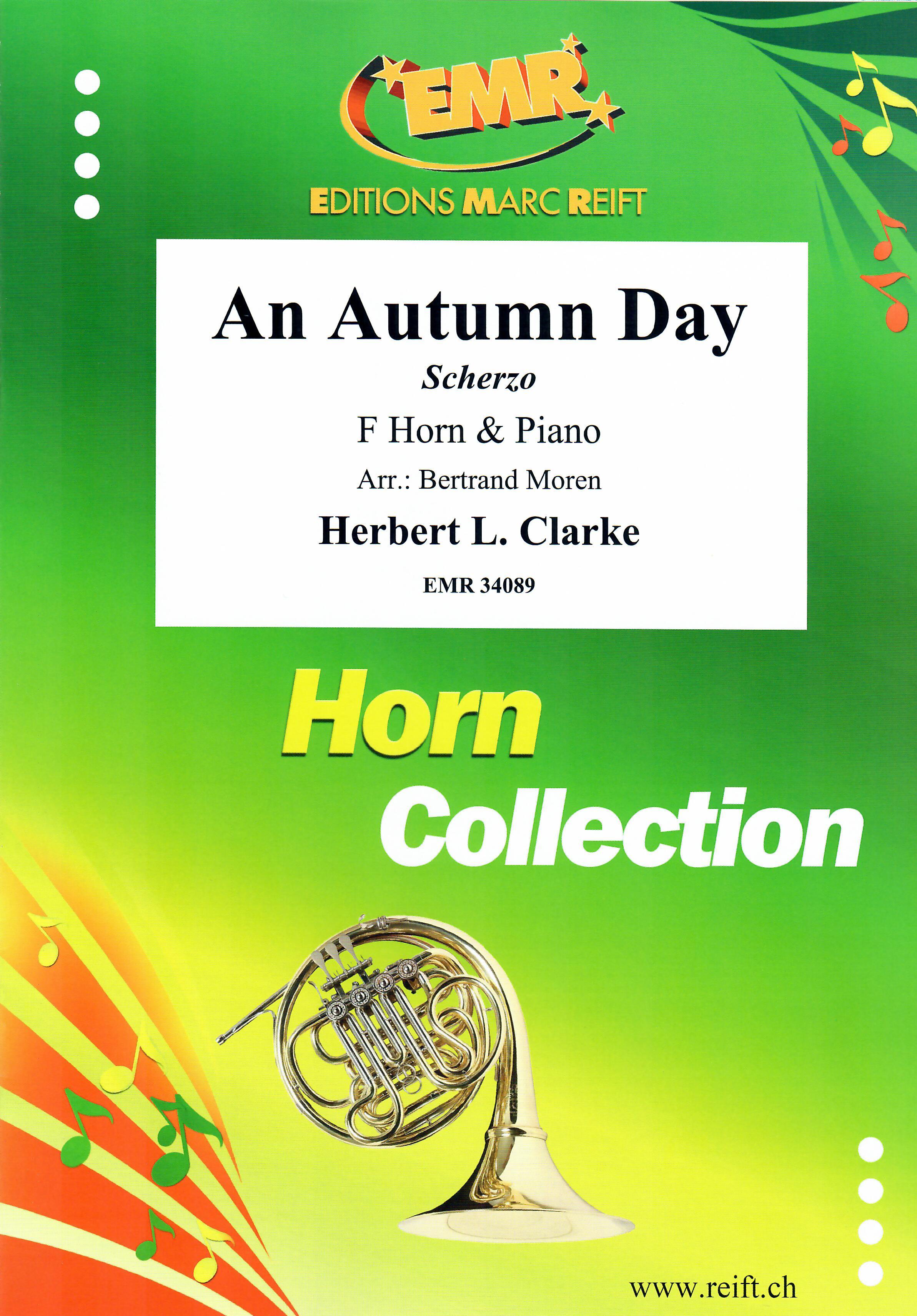 AN AUTUMN DAY, SOLOS for Horn in F