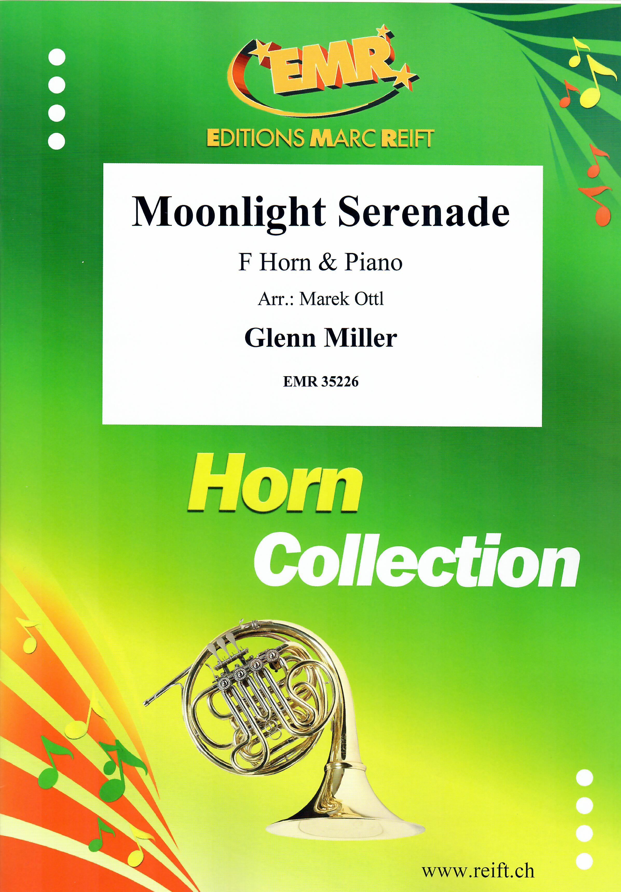 MOONLIGHT SERENADE, SOLOS for Horn in F