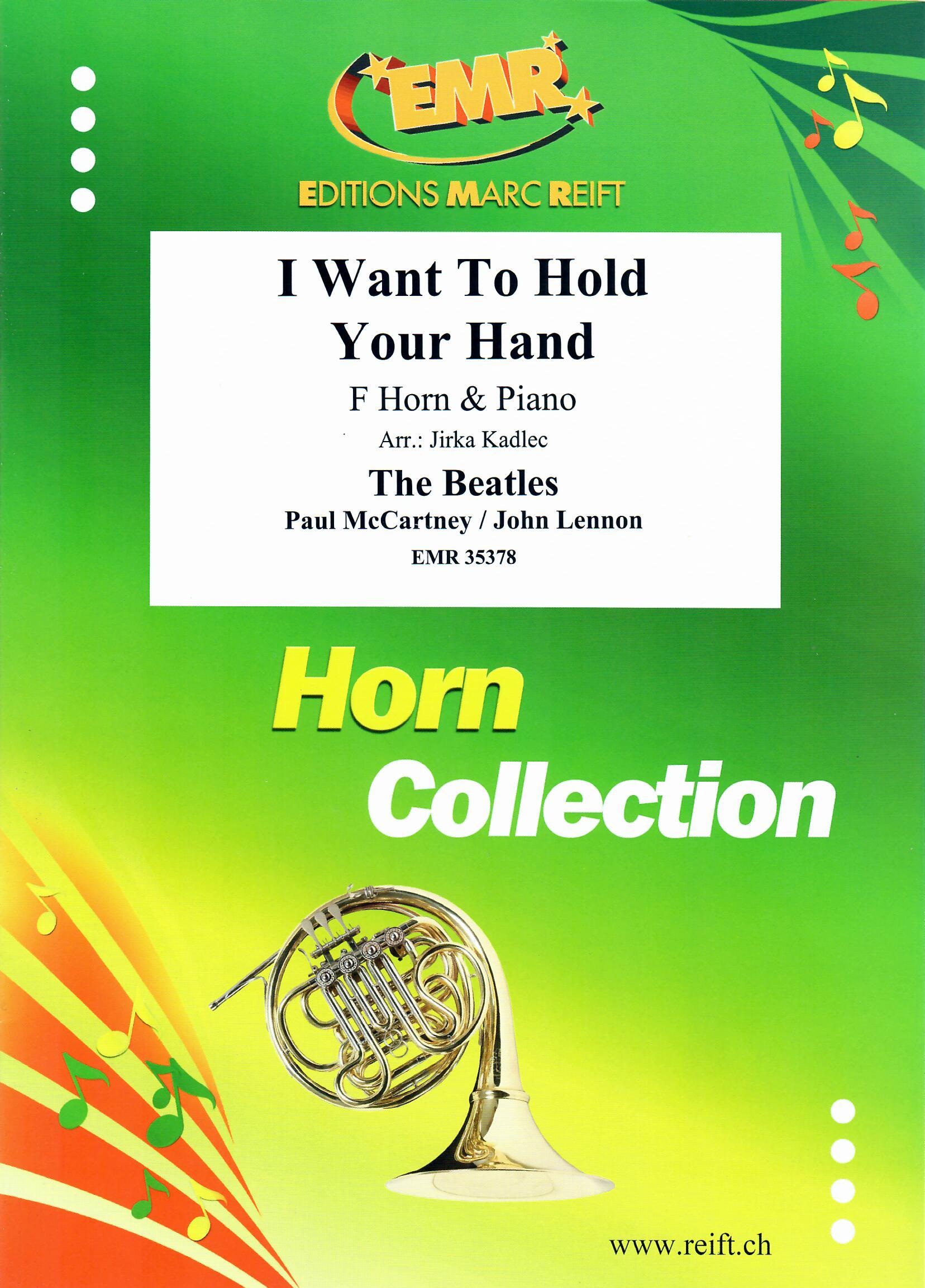 I WANT TO HOLD YOUR HAND, SOLOS for Horn in F