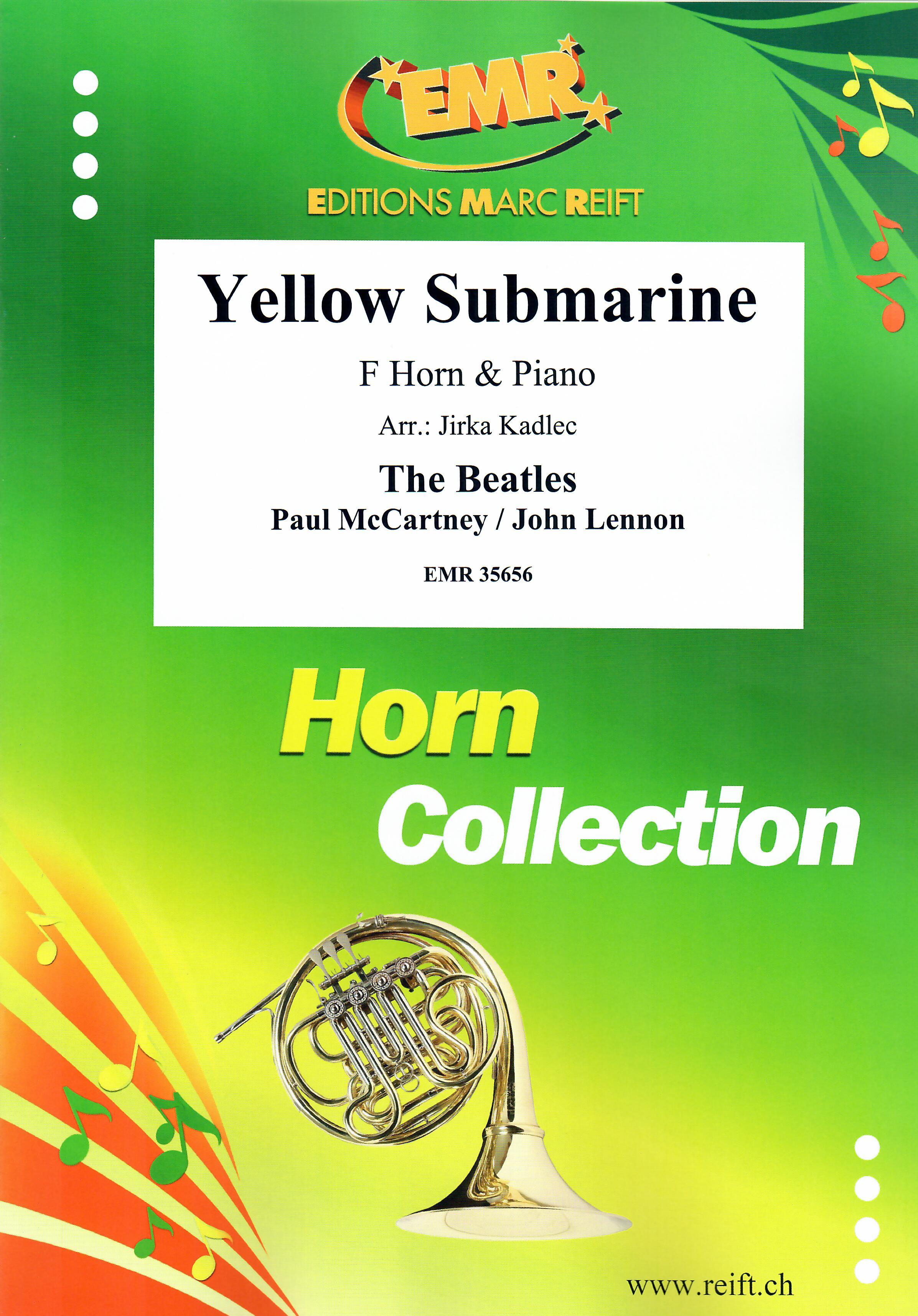 YELLOW SUBMARINE, SOLOS for Horn in F