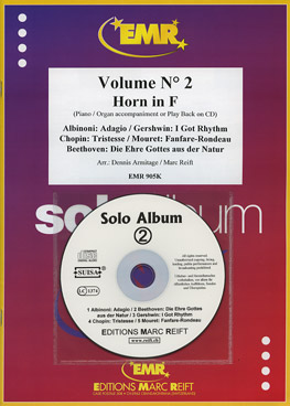 SOLO ALBUM VOLUME 02, SOLOS for Horn in F