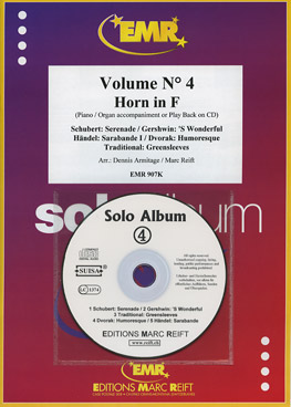 SOLO ALBUM VOLUME 04, SOLOS for Horn in F