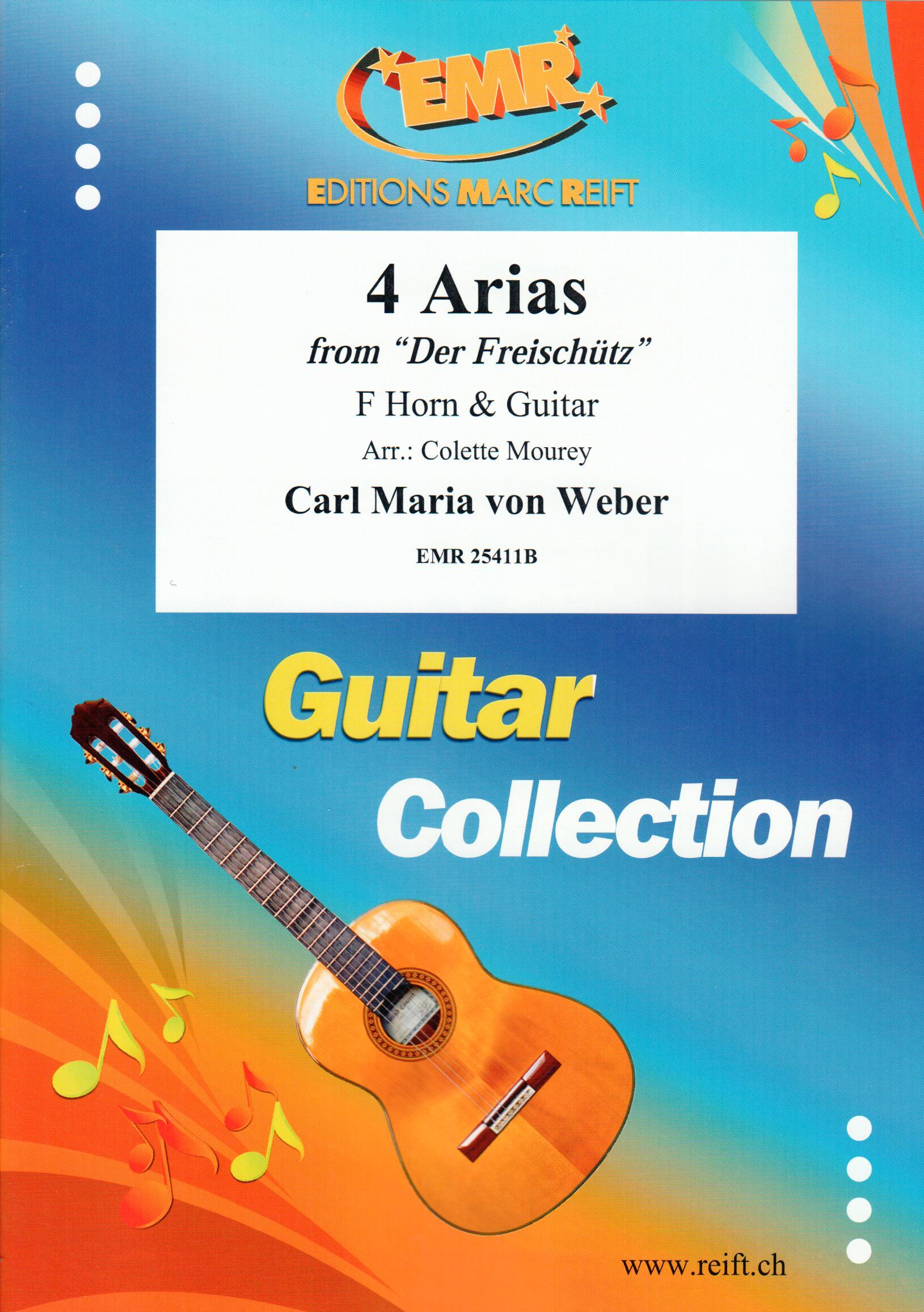 4 ARIAS, SOLOS for Horn in F