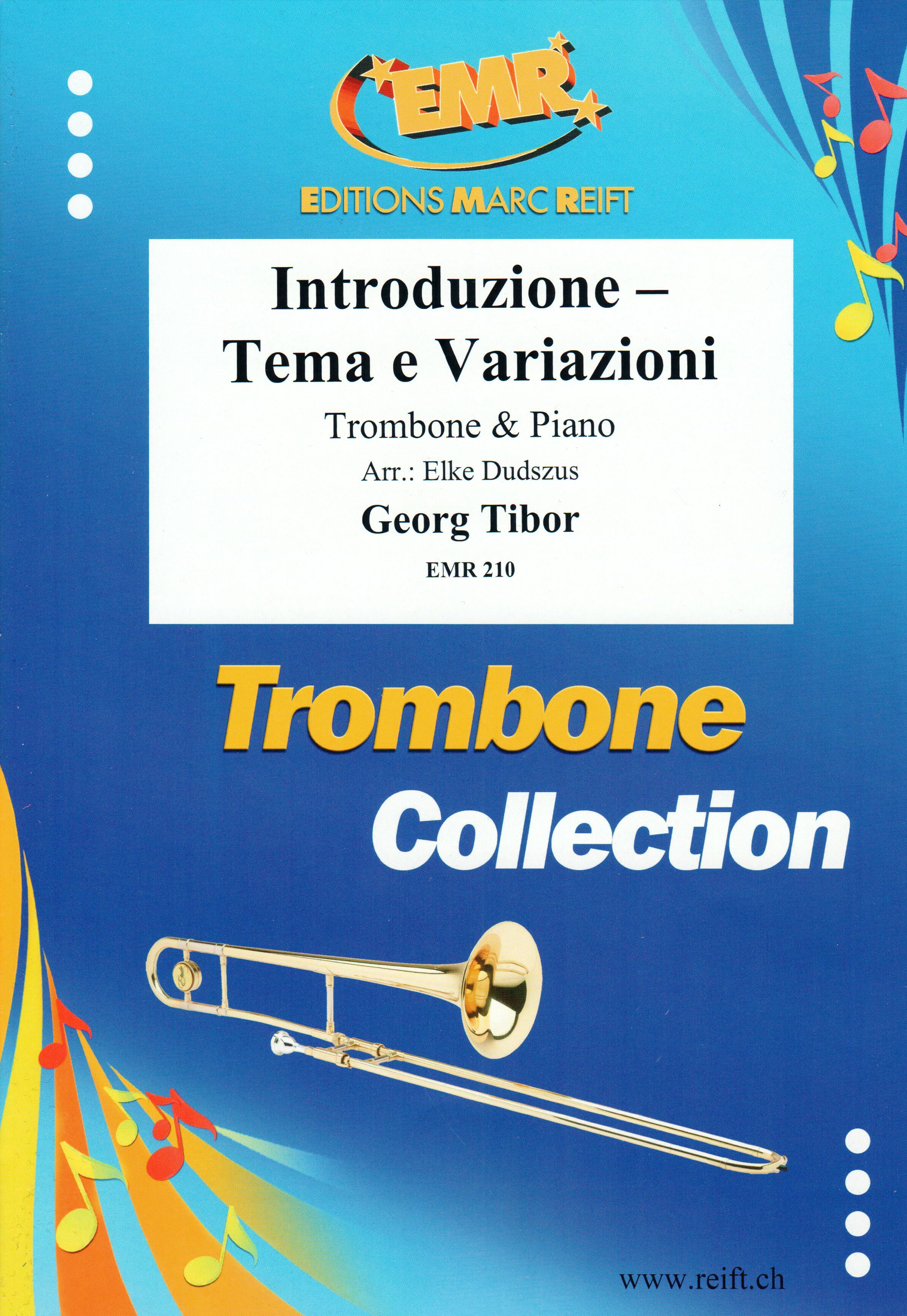 INTRODUZIONE TEMA E VARIAZIONI, SOLOS - Trombone