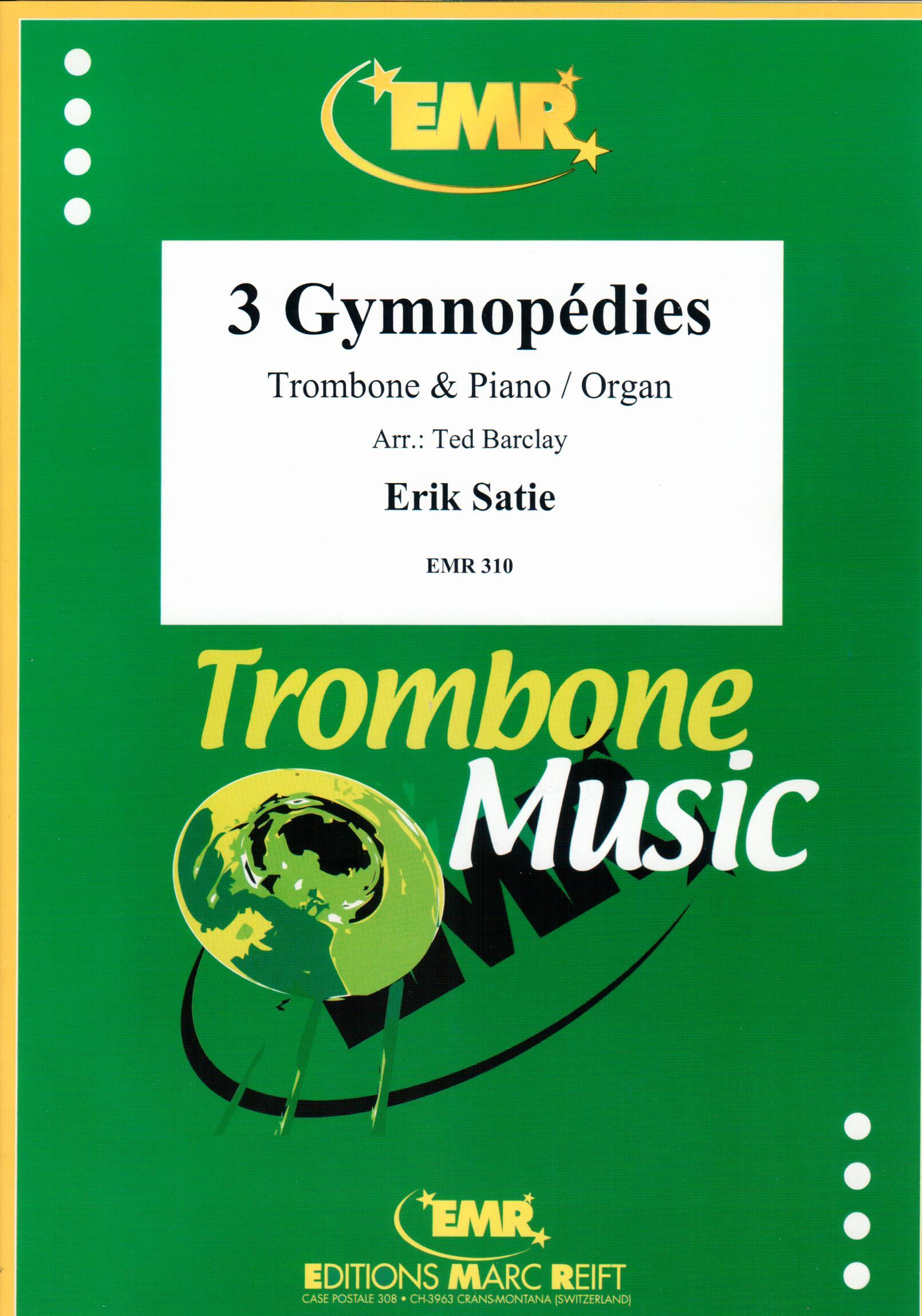 3 GYMNOPéDIES, SOLOS - Trombone