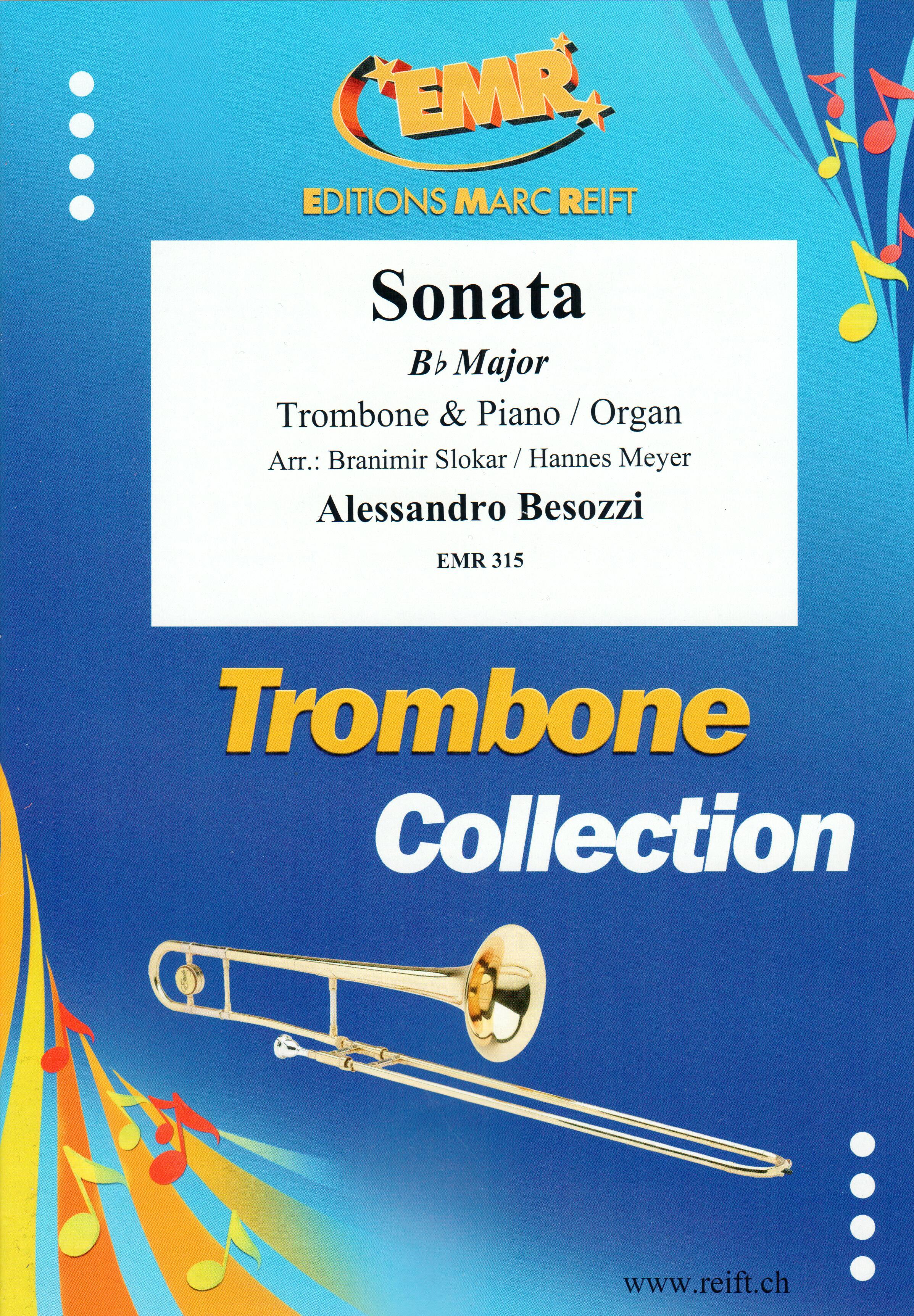 SONATE BB MAJOR, SOLOS - Trombone