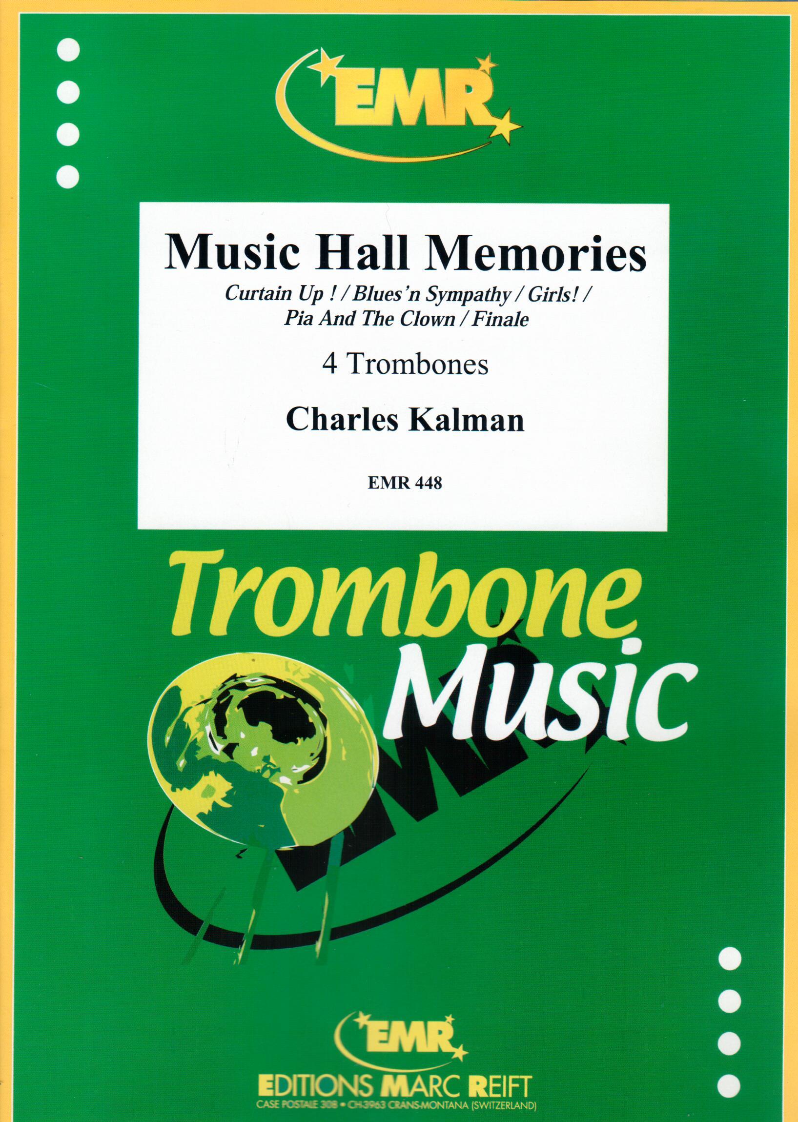 MUSIC HALL MEMORIES, SOLOS - Trombone