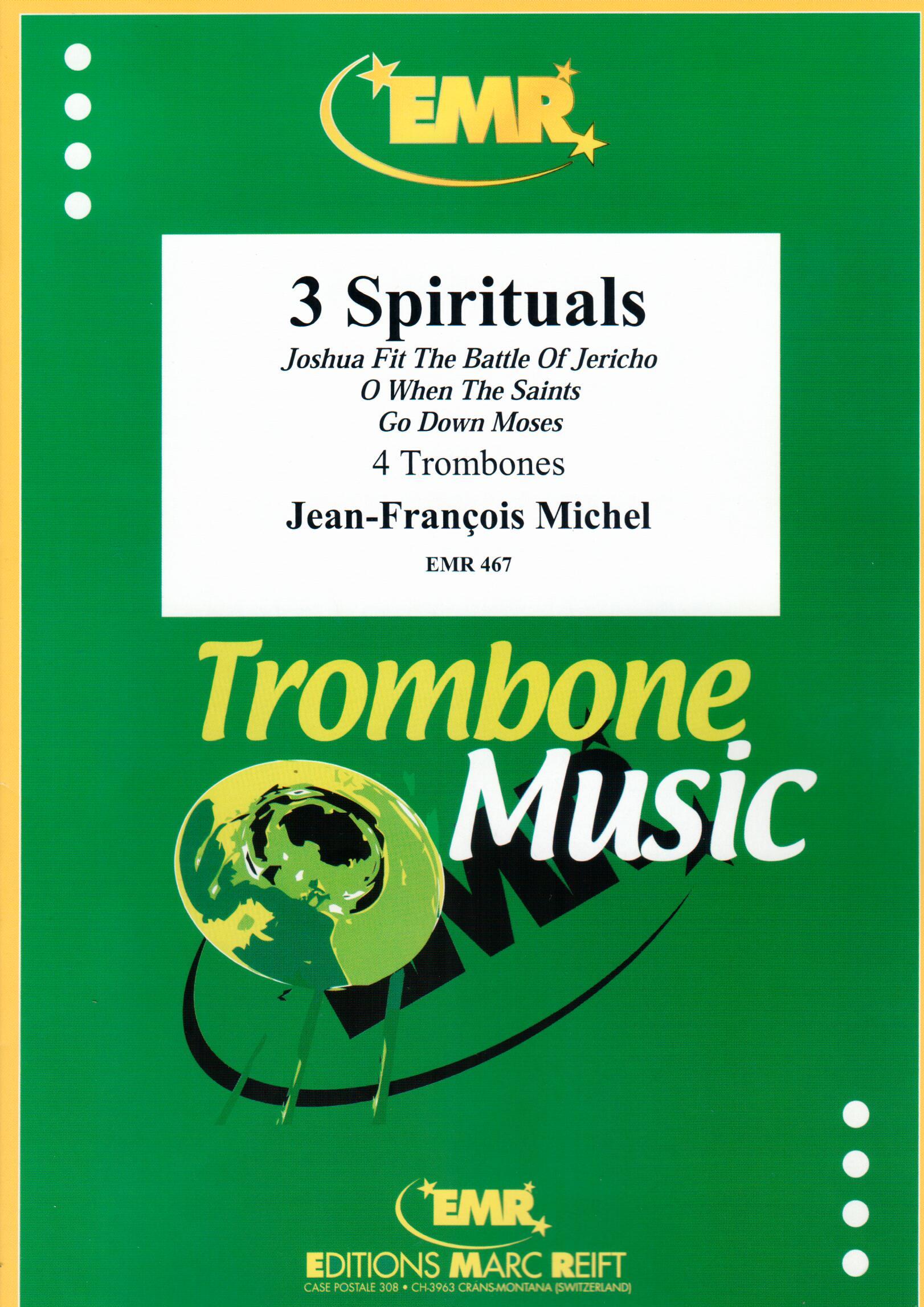 3 SPIRITUALS, SOLOS - Trombone