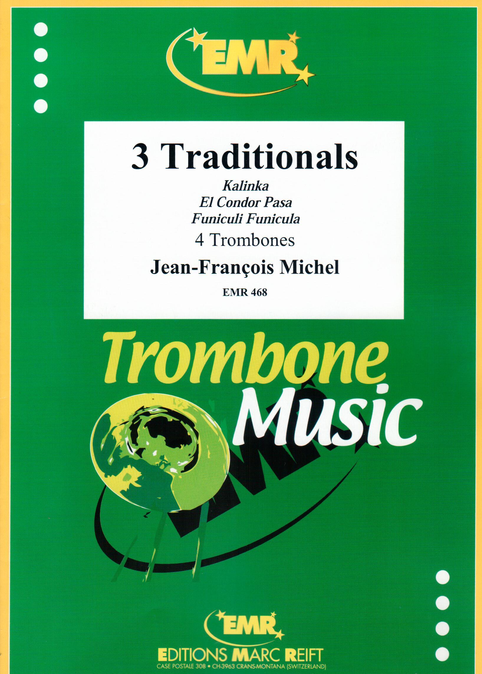 3 TRADITIONALS, SOLOS - Trombone