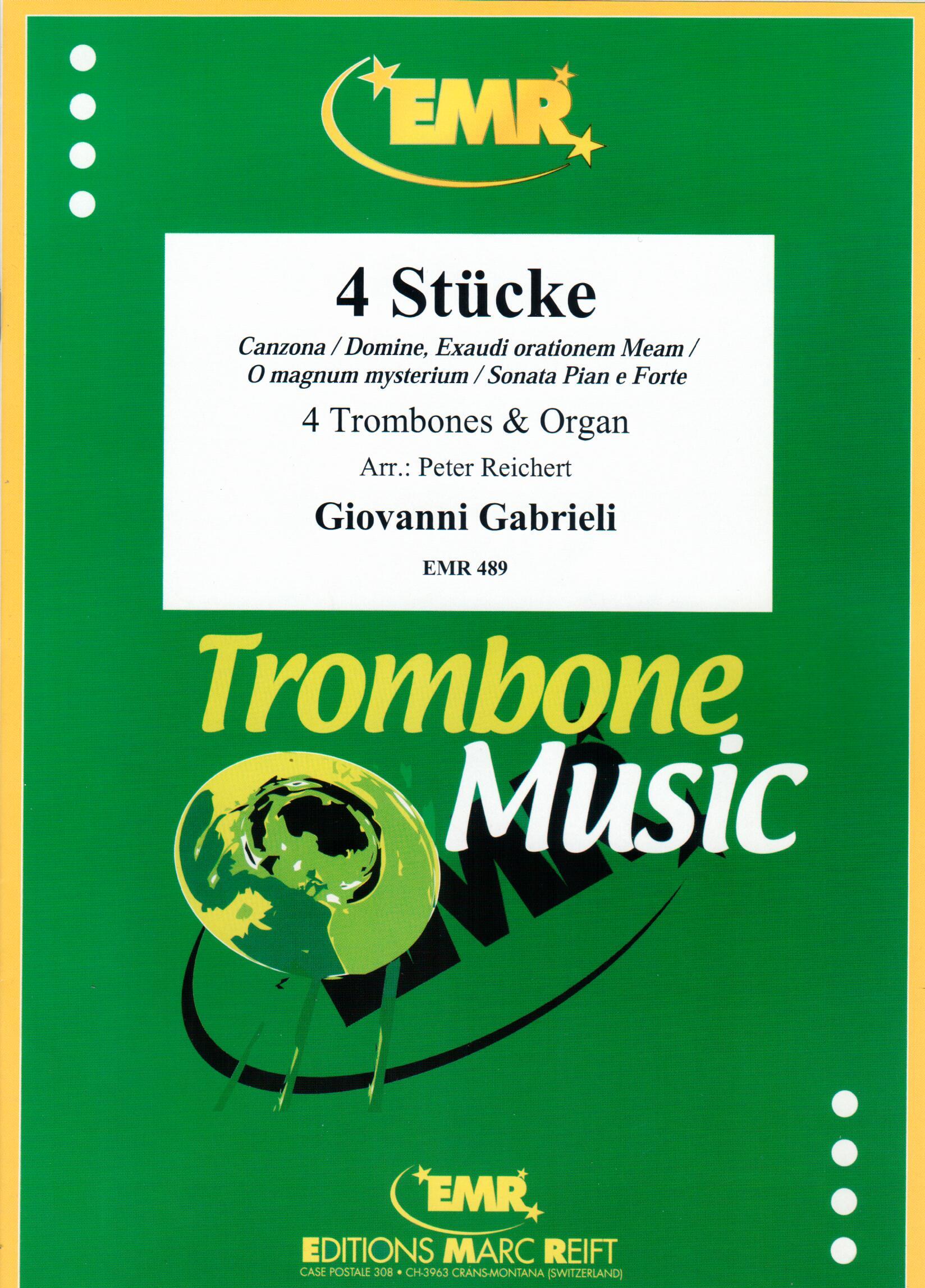 4 STüCKE, SOLOS - Trombone