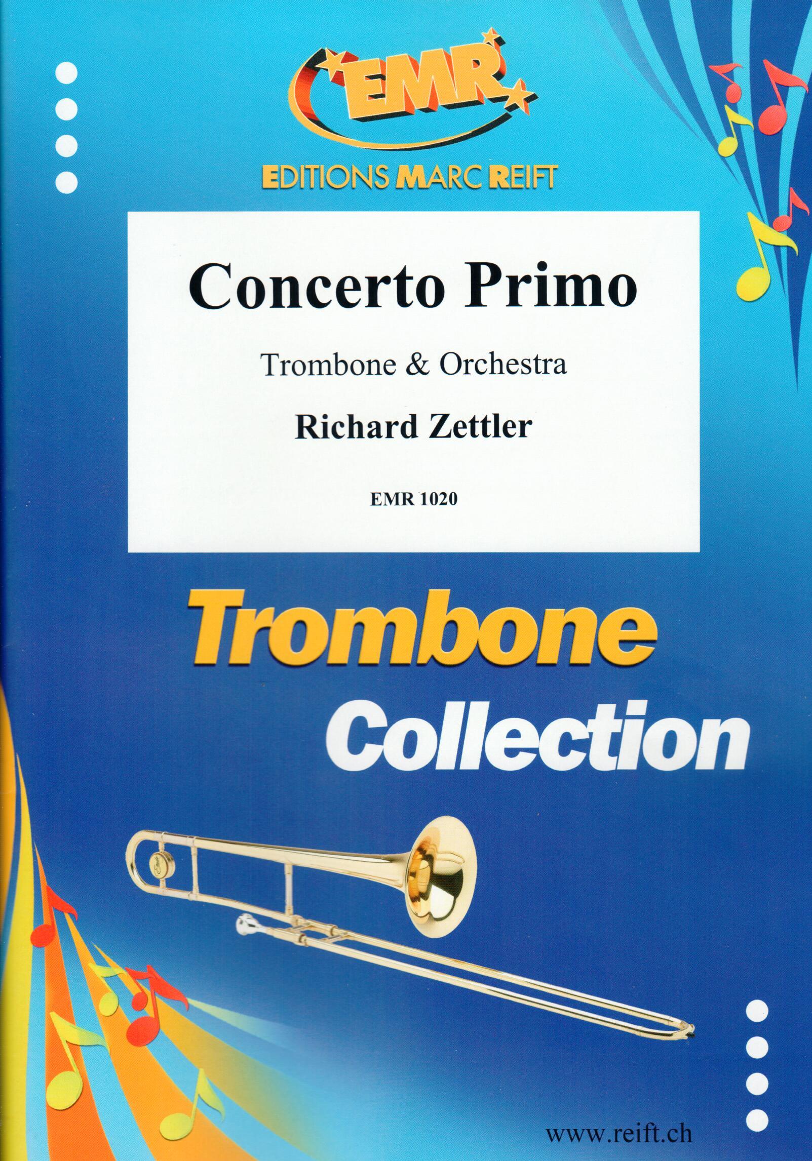 CONCERTO PRIMO FOR TROMBONE, SOLOS - Trombone