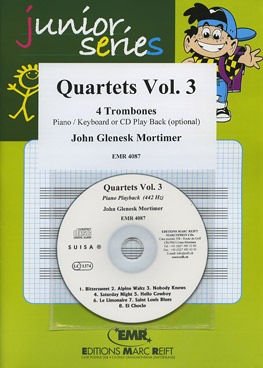 QUARTETS VOLUME 3, SOLOS - Trombone