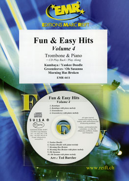 FUN & EASY HITS VOLUME 4, SOLOS - Trombone