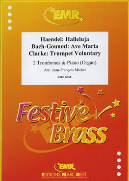 AVE MARIA (BACH-GOUNOD) / HALLELUJA (HäNDEL) / TRUMPET VOLUNTARY (CLARKE), SOLOS - Trombone