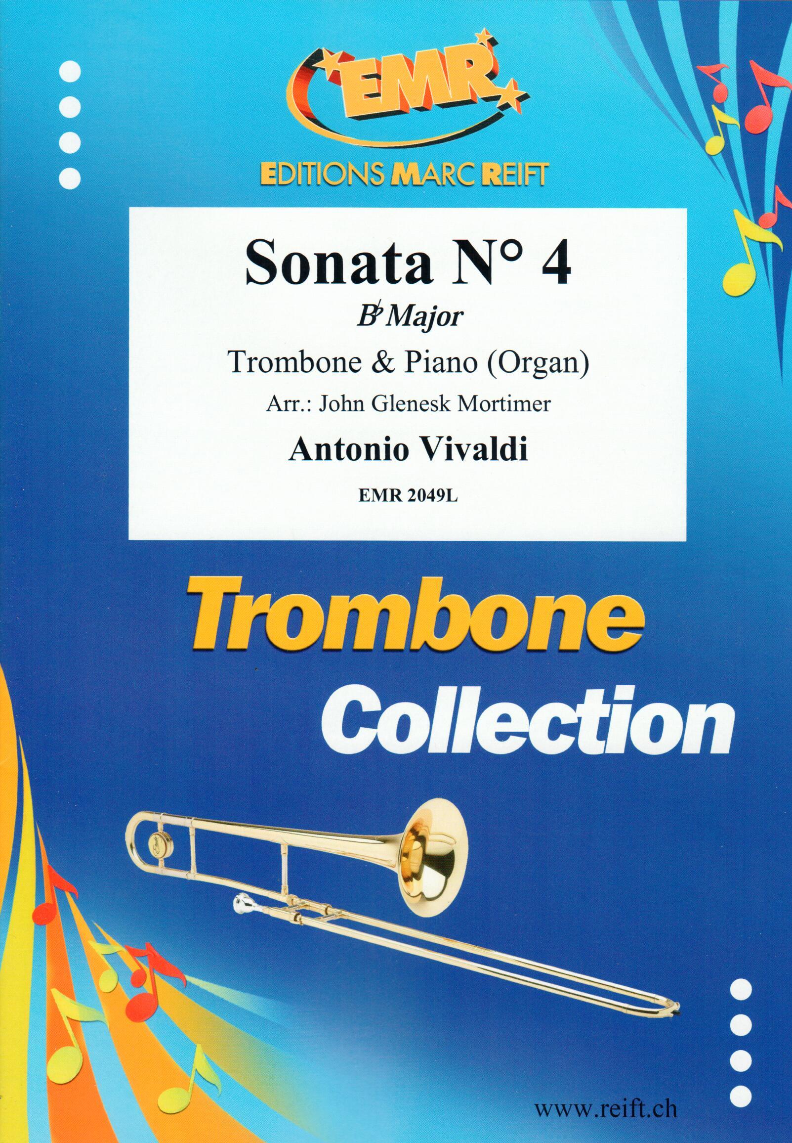 SONATA N° 4 IN BB MAJOR, SOLOS - Trombone