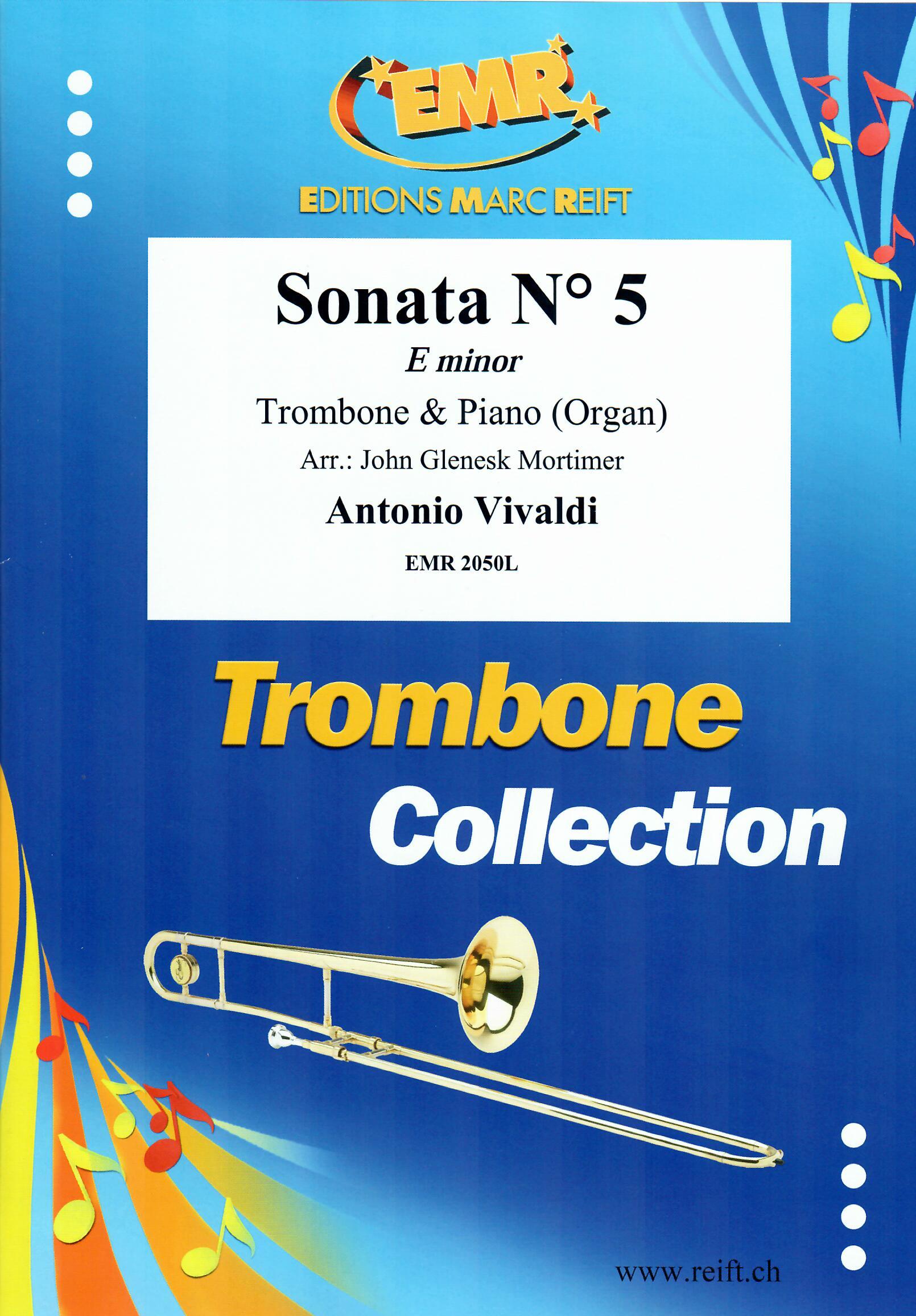SONATA N° 5 IN E MINOR, SOLOS - Trombone