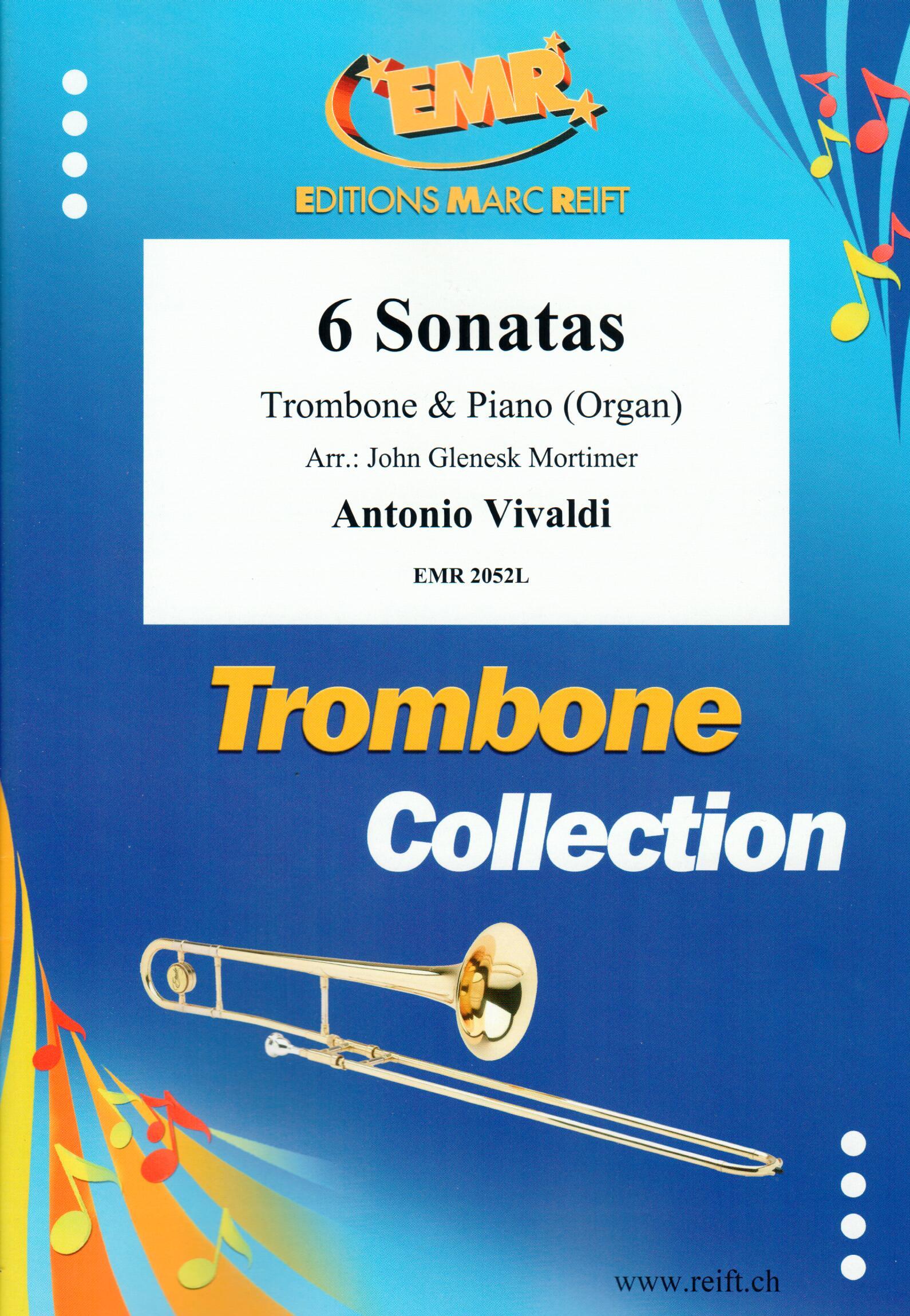 6 SONATAS, SOLOS - Trombone