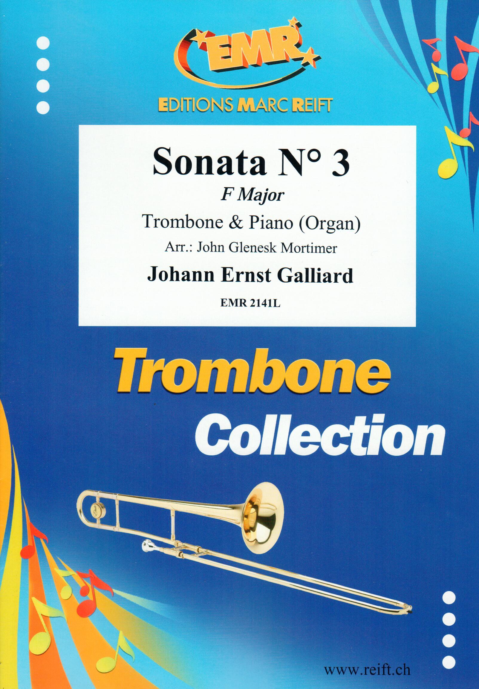 SONATA N° 3 IN F MAJOR, SOLOS - Trombone