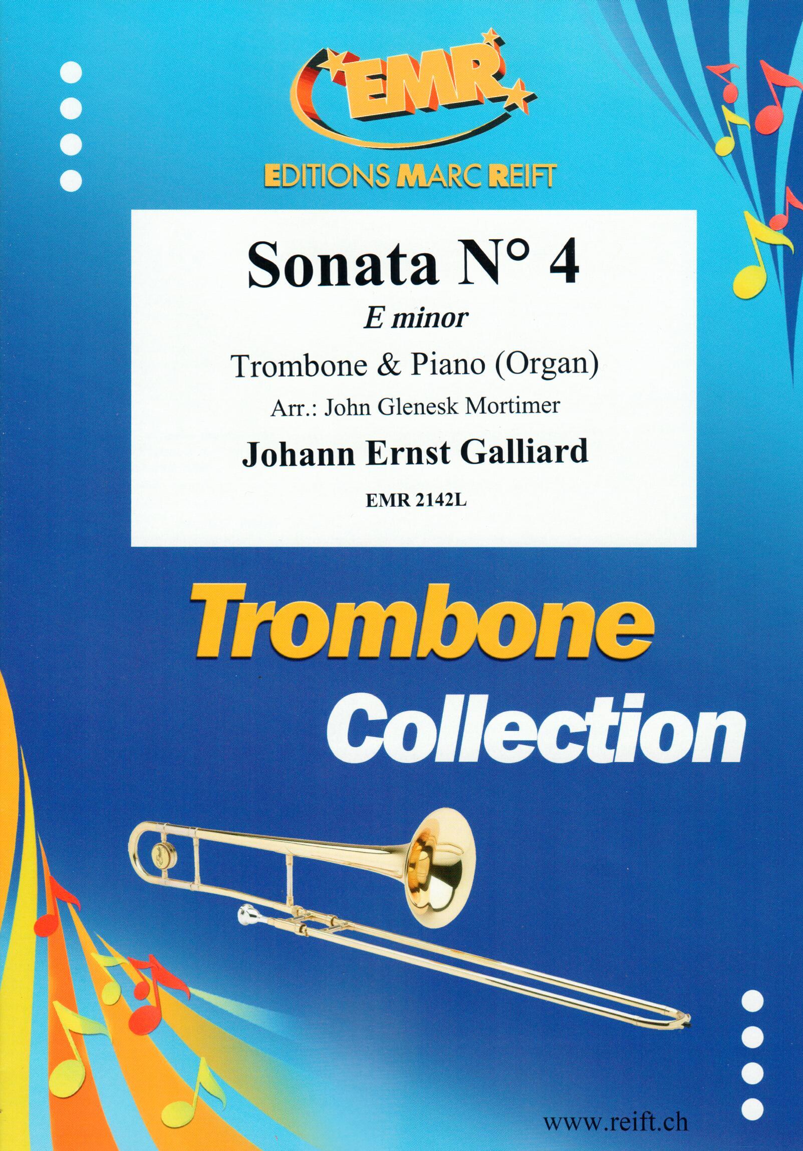 SONATA N° 4 IN E MINOR, SOLOS - Trombone