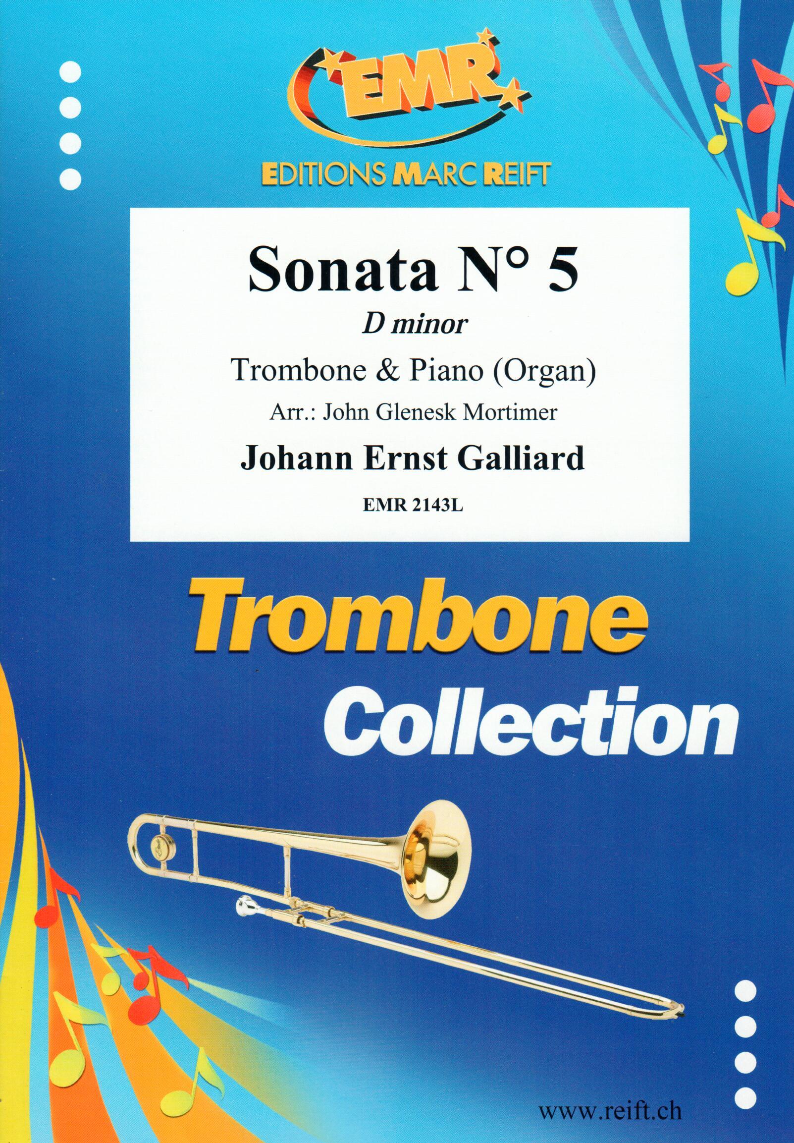 SONATA N° 5 IN D MINOR, SOLOS - Trombone
